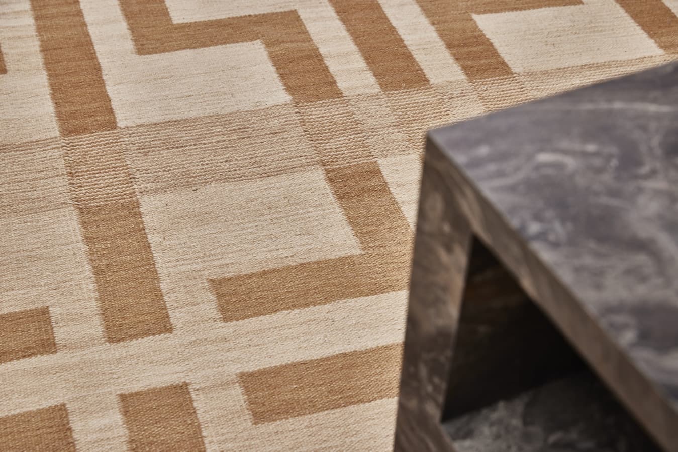 Ručně vázaný kusový koberec Leonidas Desp P124 Beige Mix 2