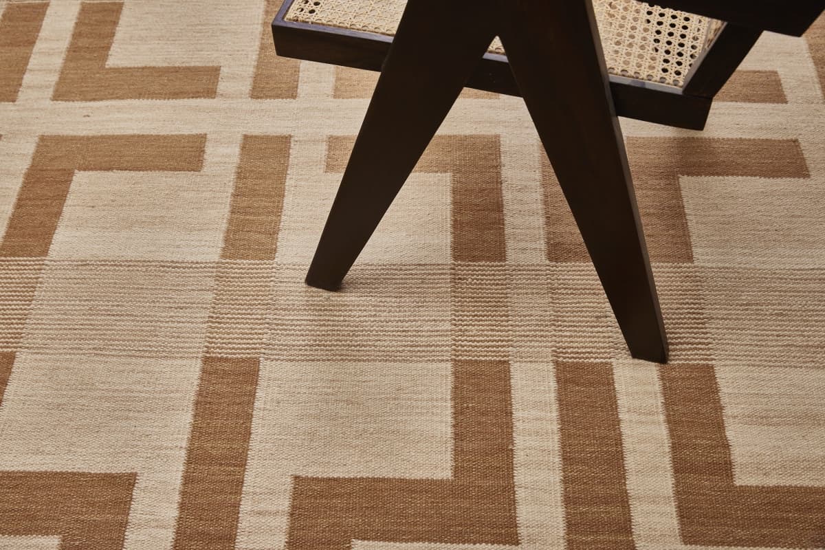 Ručně vázaný kusový koberec Leonidas Desp P124 Beige Mix 3