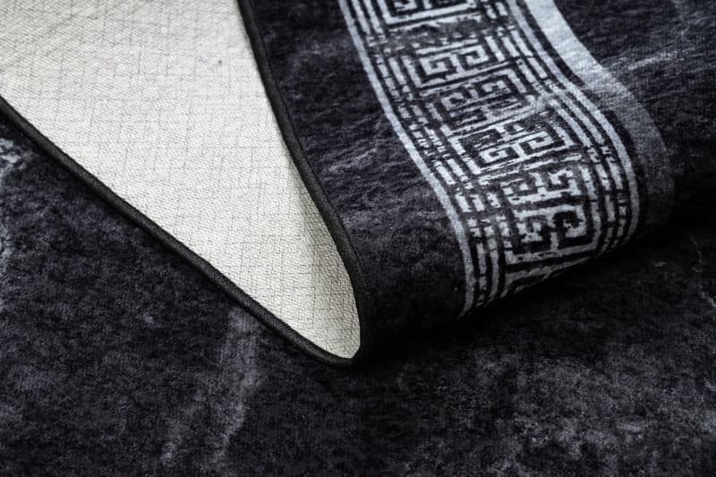 Kusový koberec Miro 51278.810 Marble black / white 8