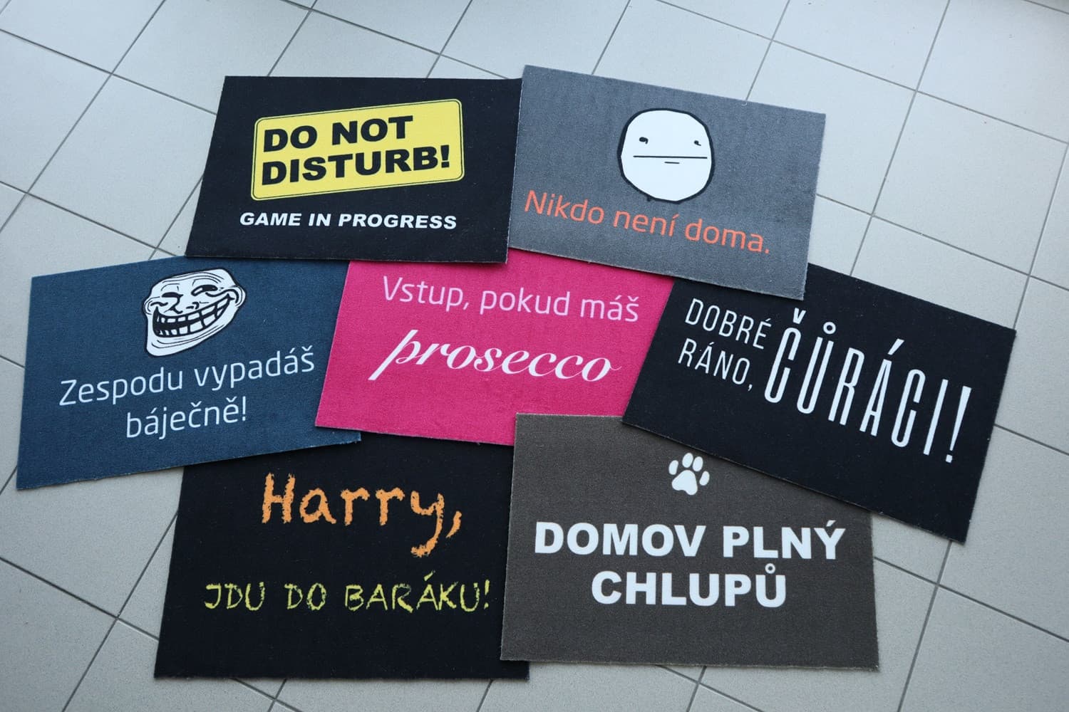 Rohožka Nikdo není doma 7