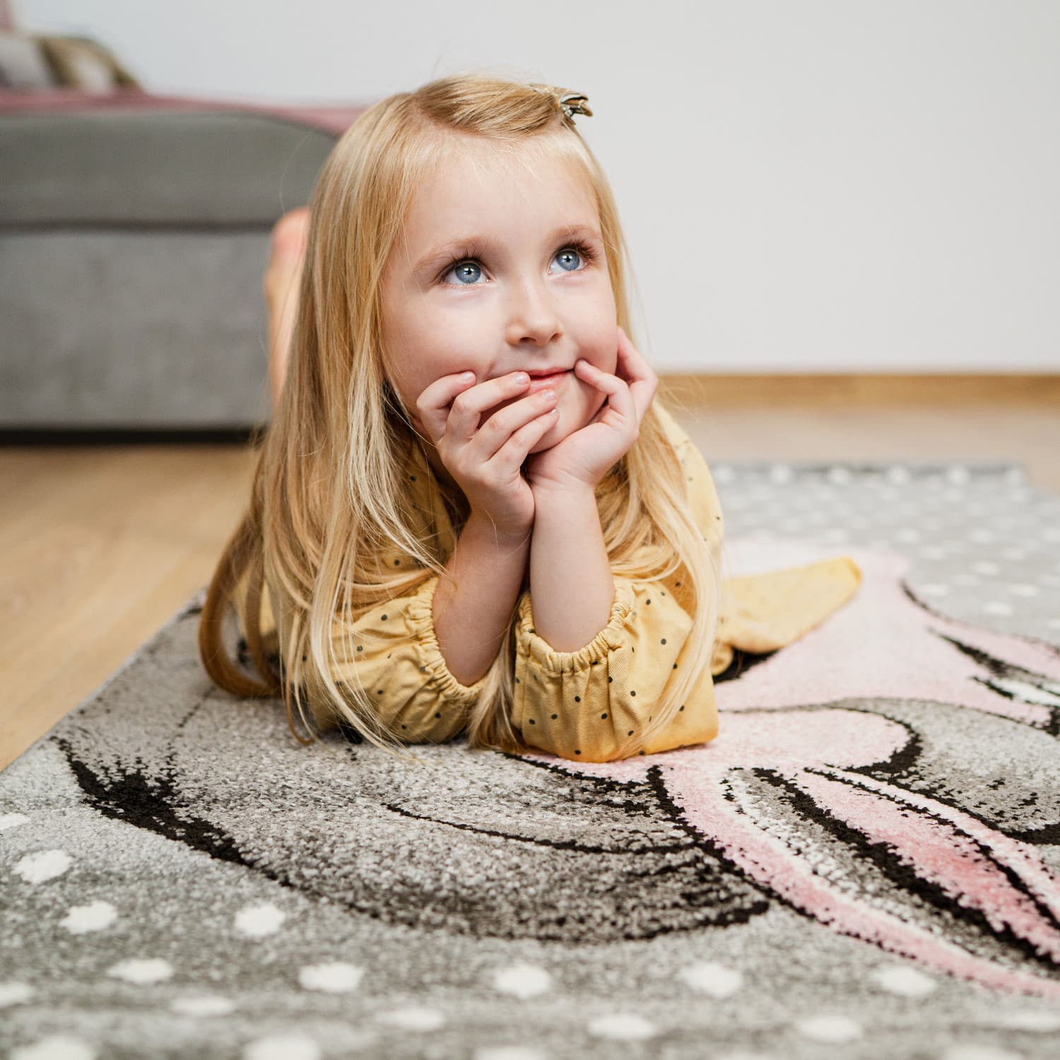 Dětský kusový koberec Kids 590 pink 8