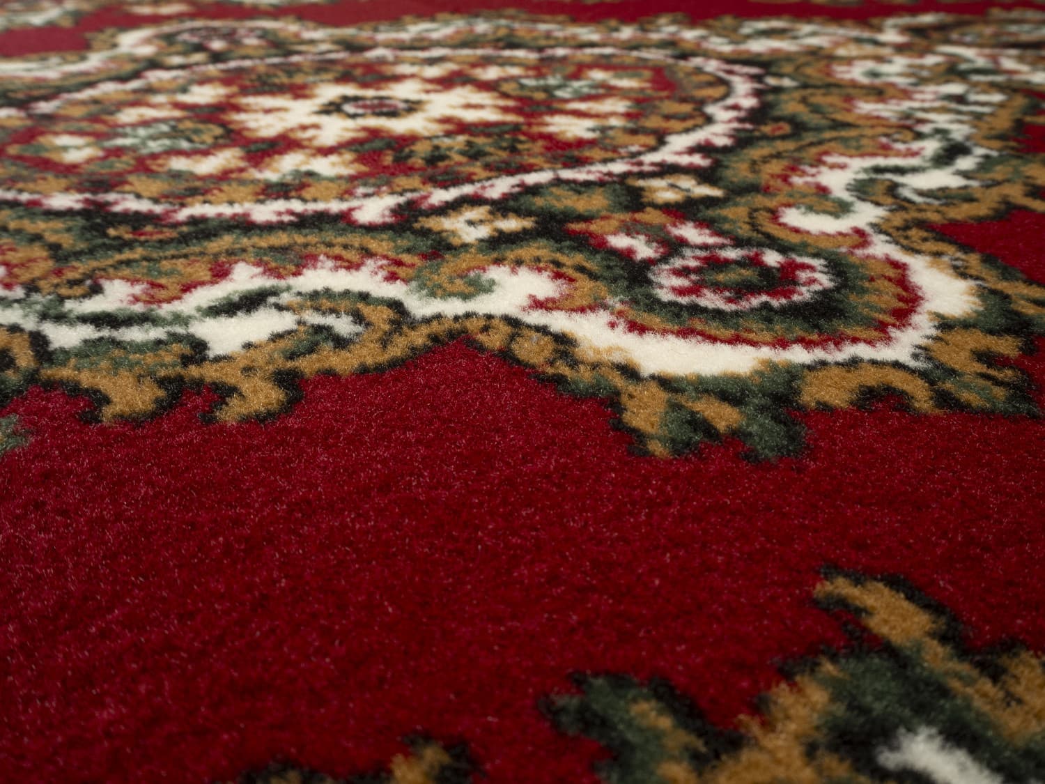 Kusový koberec Teheran T-102 red kruh 4