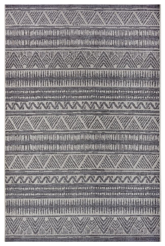 Kusový koberec Clyde 105906 Loto Grey Beige – na ven i na doma