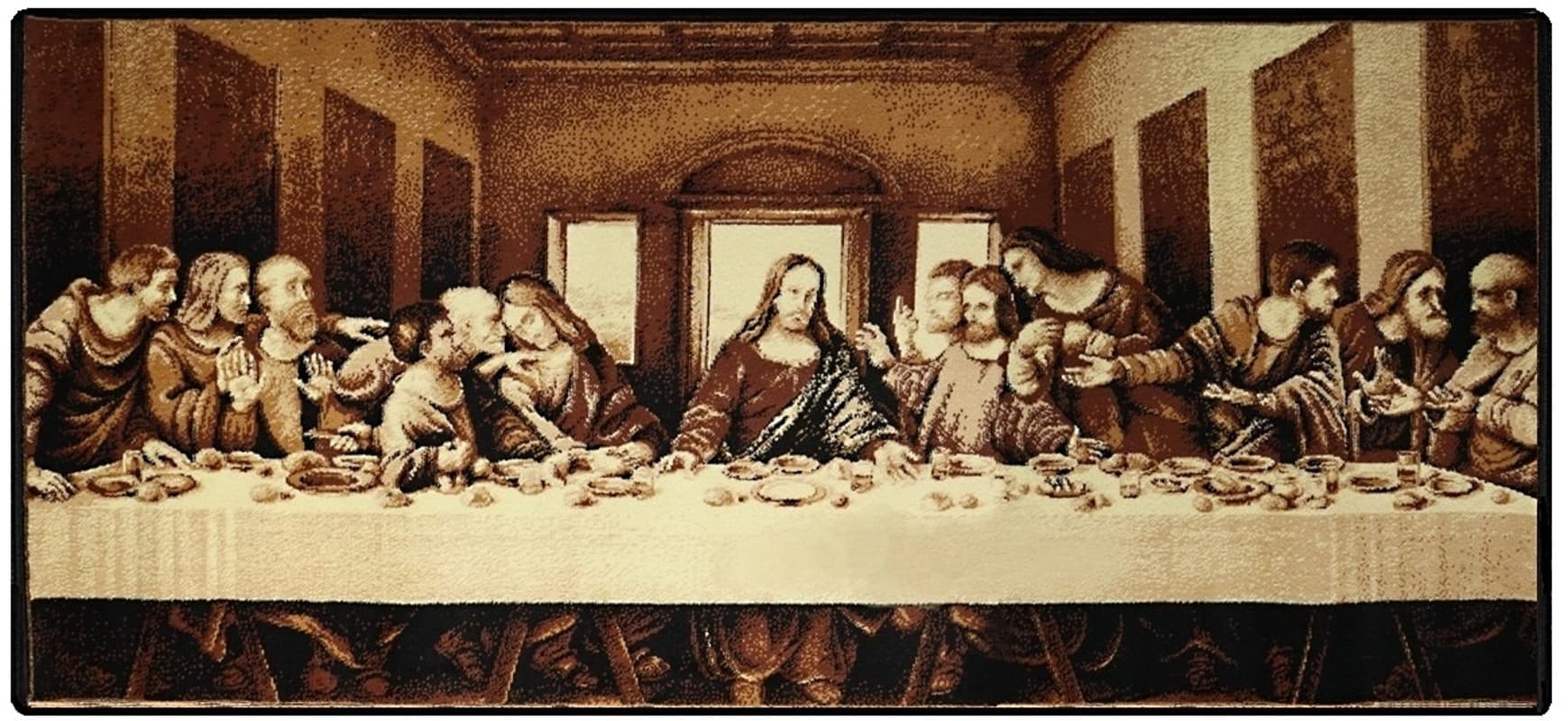Kusový koberec Poslední večeře