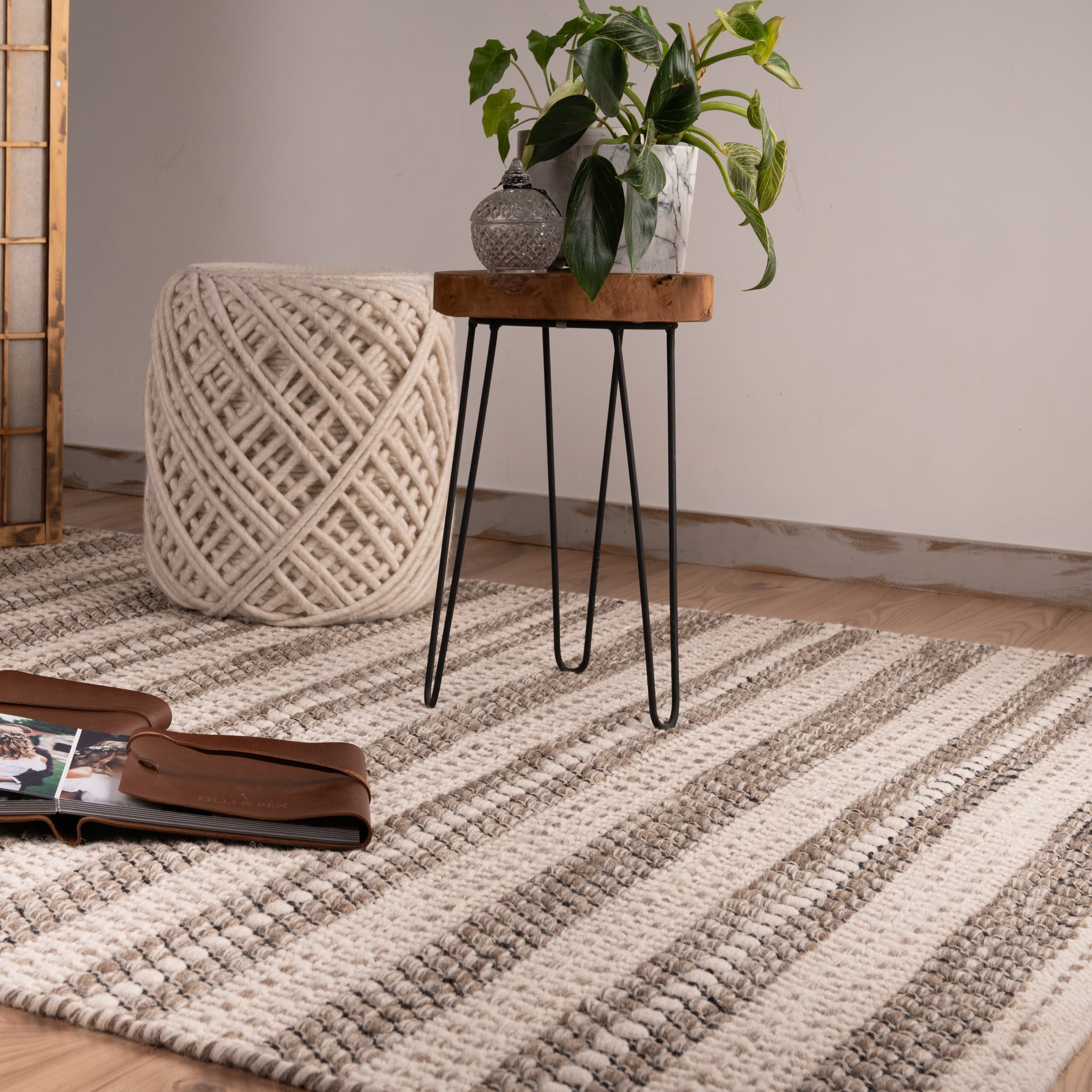 Ručně vázaný kusový koberec Jaipur 335 Taupe 2