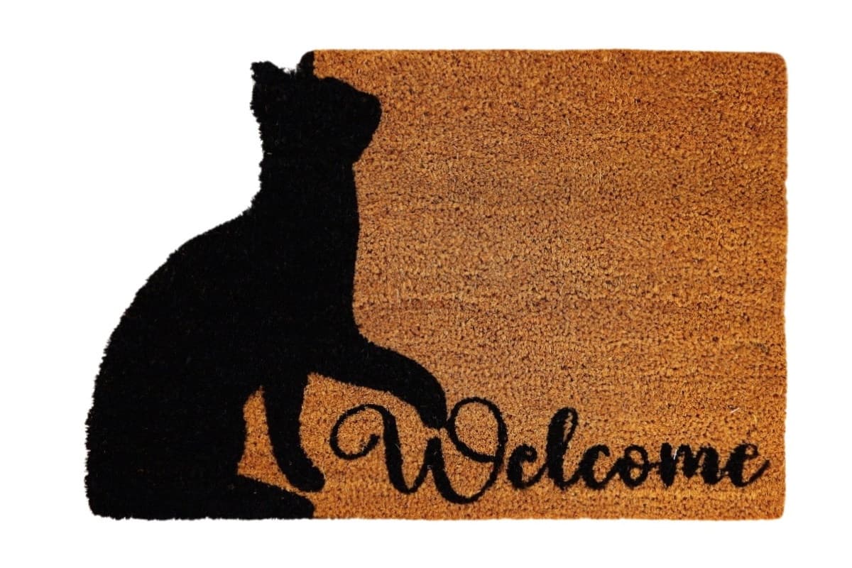 Rohožka Kokos Welcome Kočka - na ven i na doma