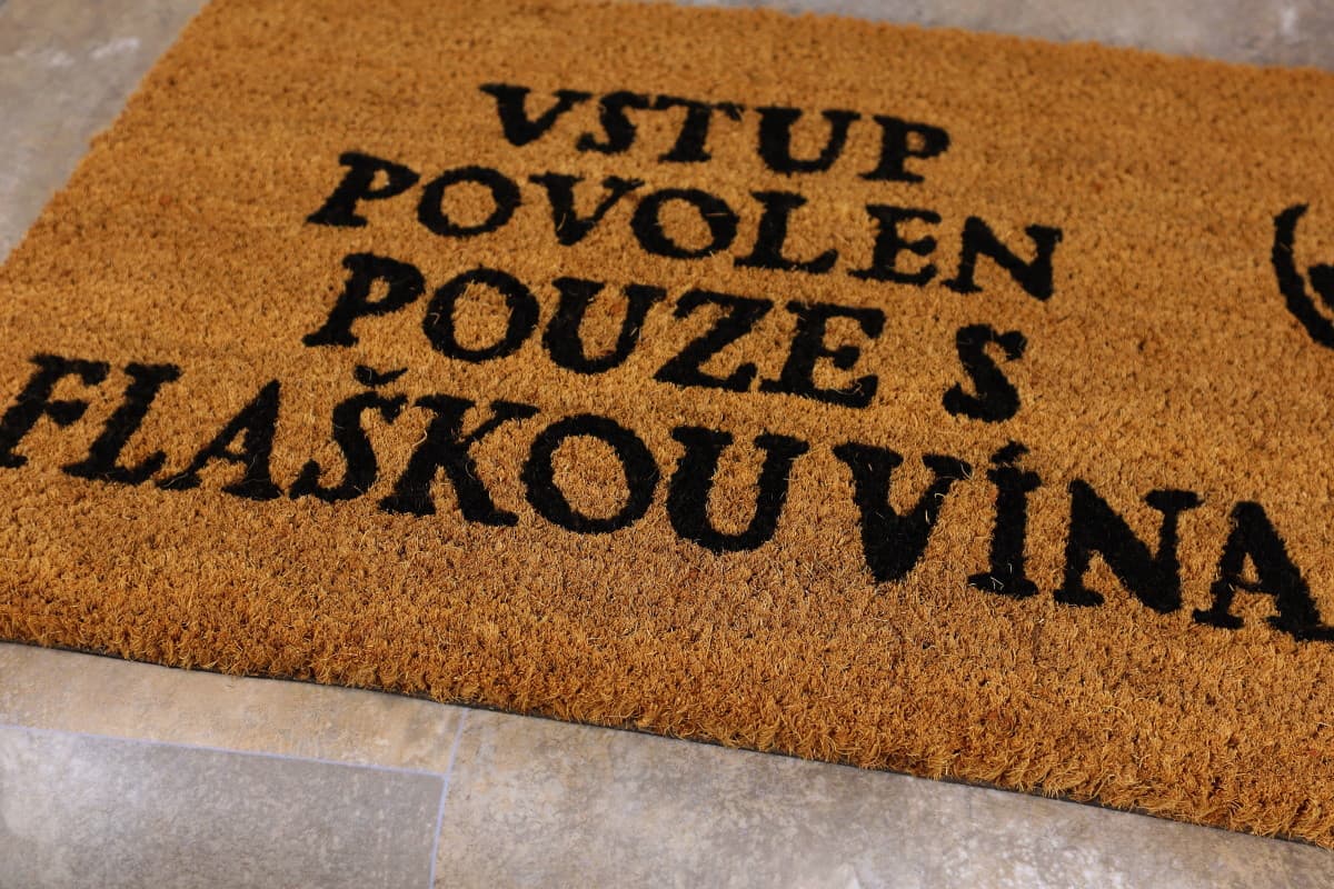 Rohožka Kokos Flaška vína - na ven i na doma 3