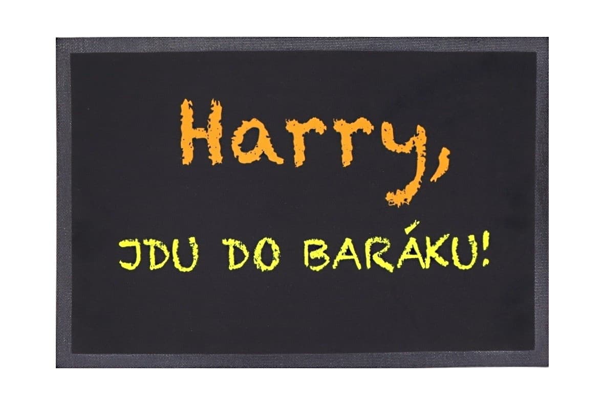 Rohožka Harry, jdu do baráku