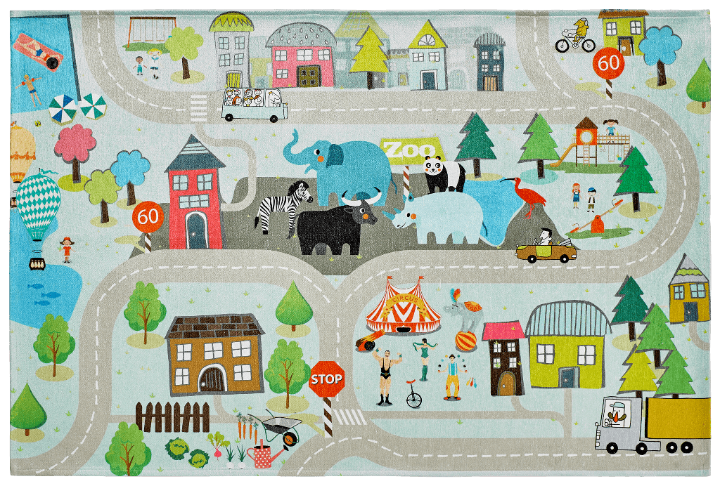 Dětský kusový koberec Torino kids 231 Street