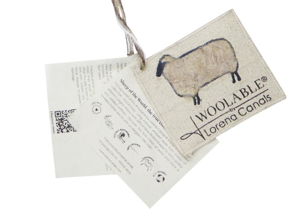 Vlněný koberec Woolly - Sheep Beige 9