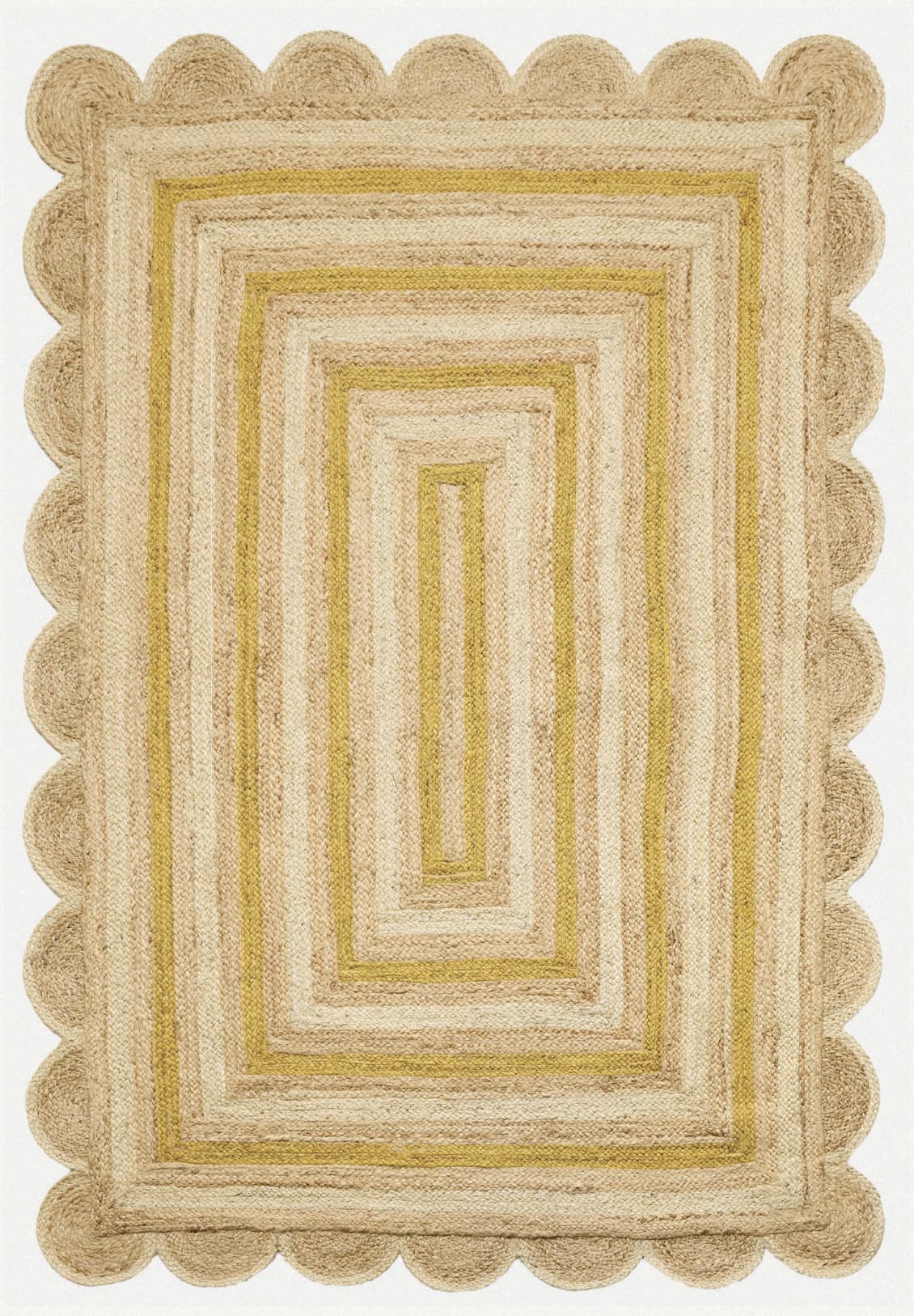 Ručně vázaný kusový koberec Soren J-41 Natural Yellow