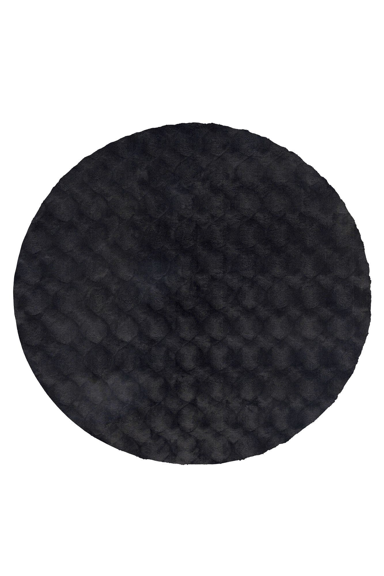 Kusový koberec Diamond Cut 800 Anthrazit kruh