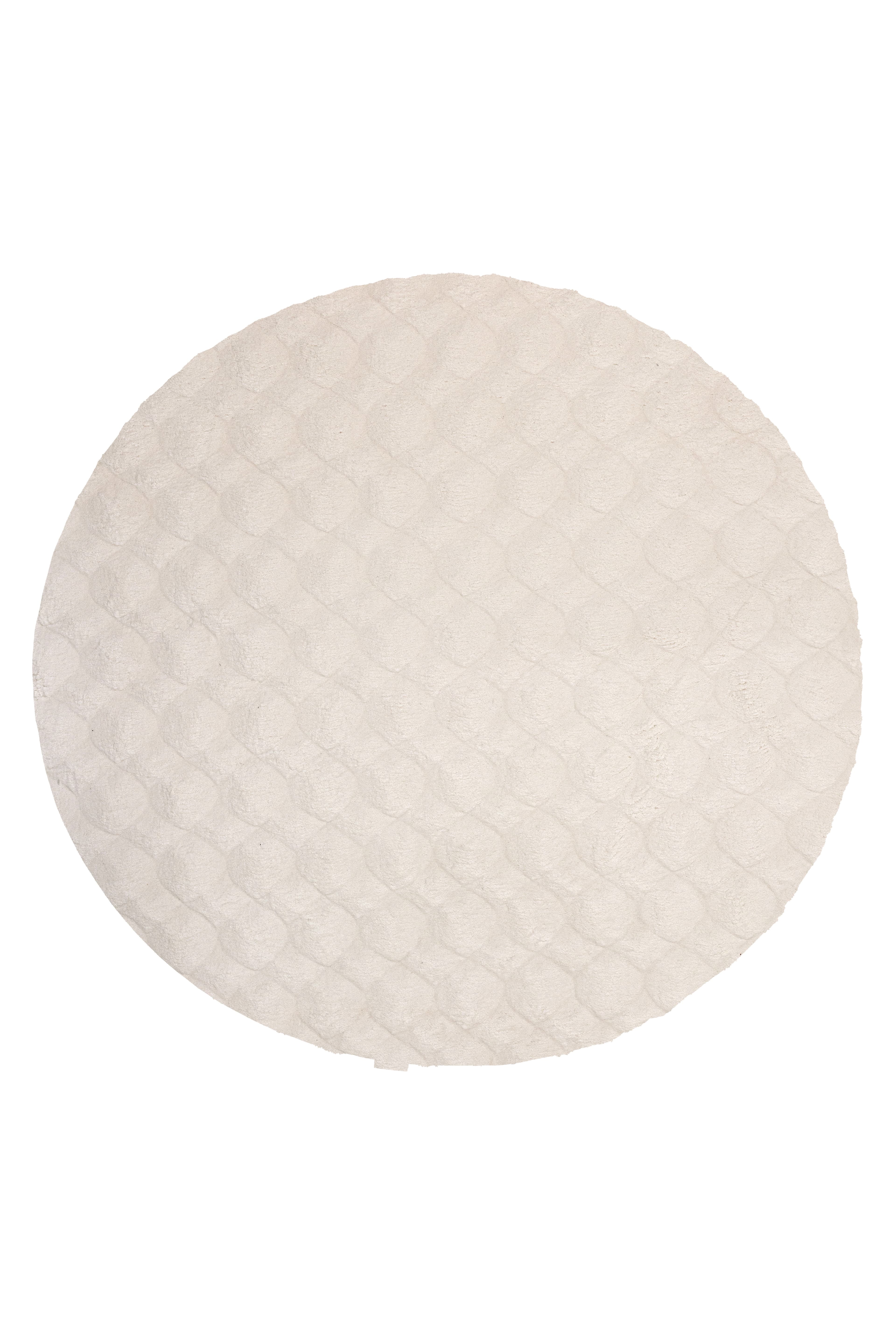 Kusový koberec Diamond Cut 800 Cream kruh