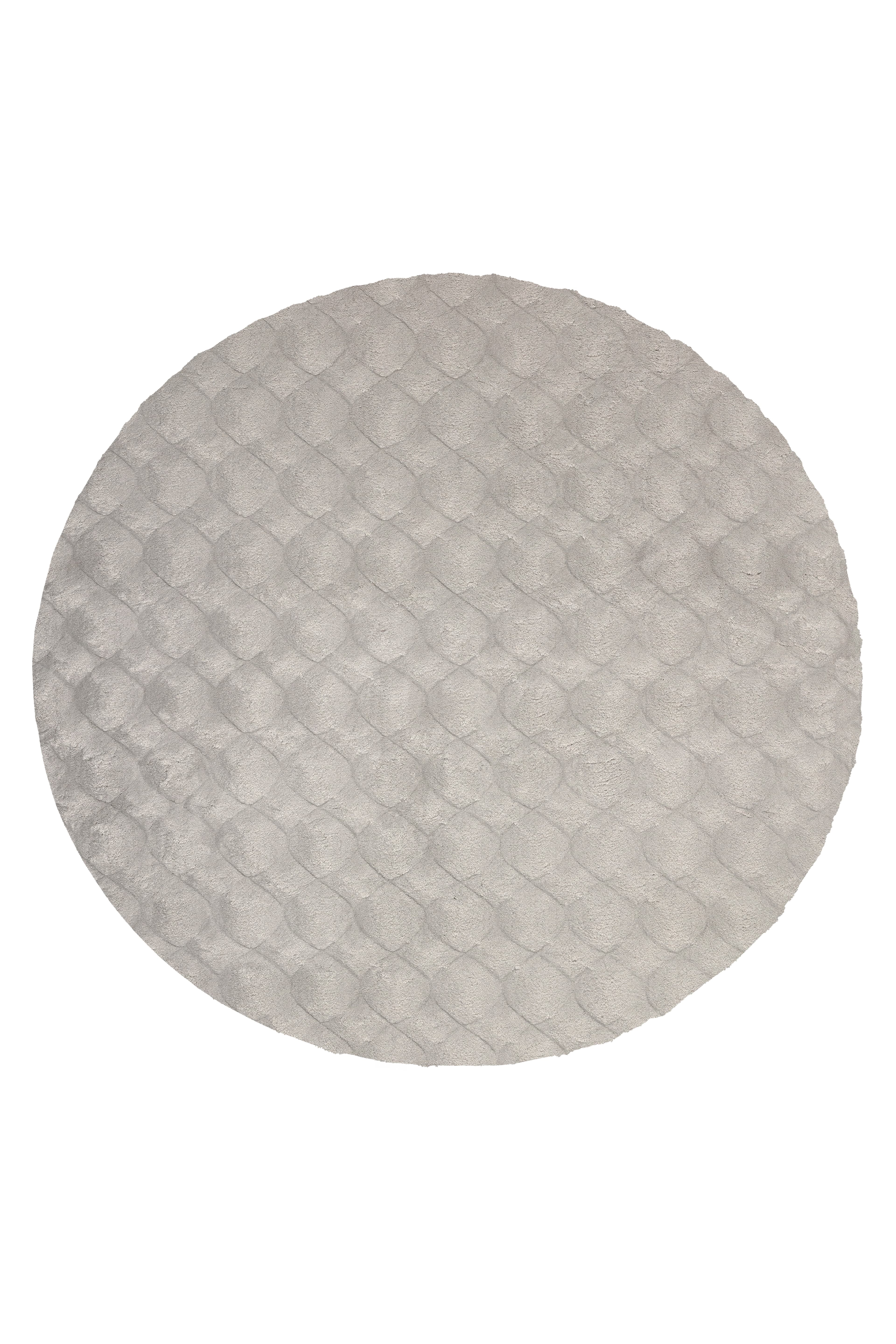 Kusový koberec Diamond Cut 800 Grey kruh
