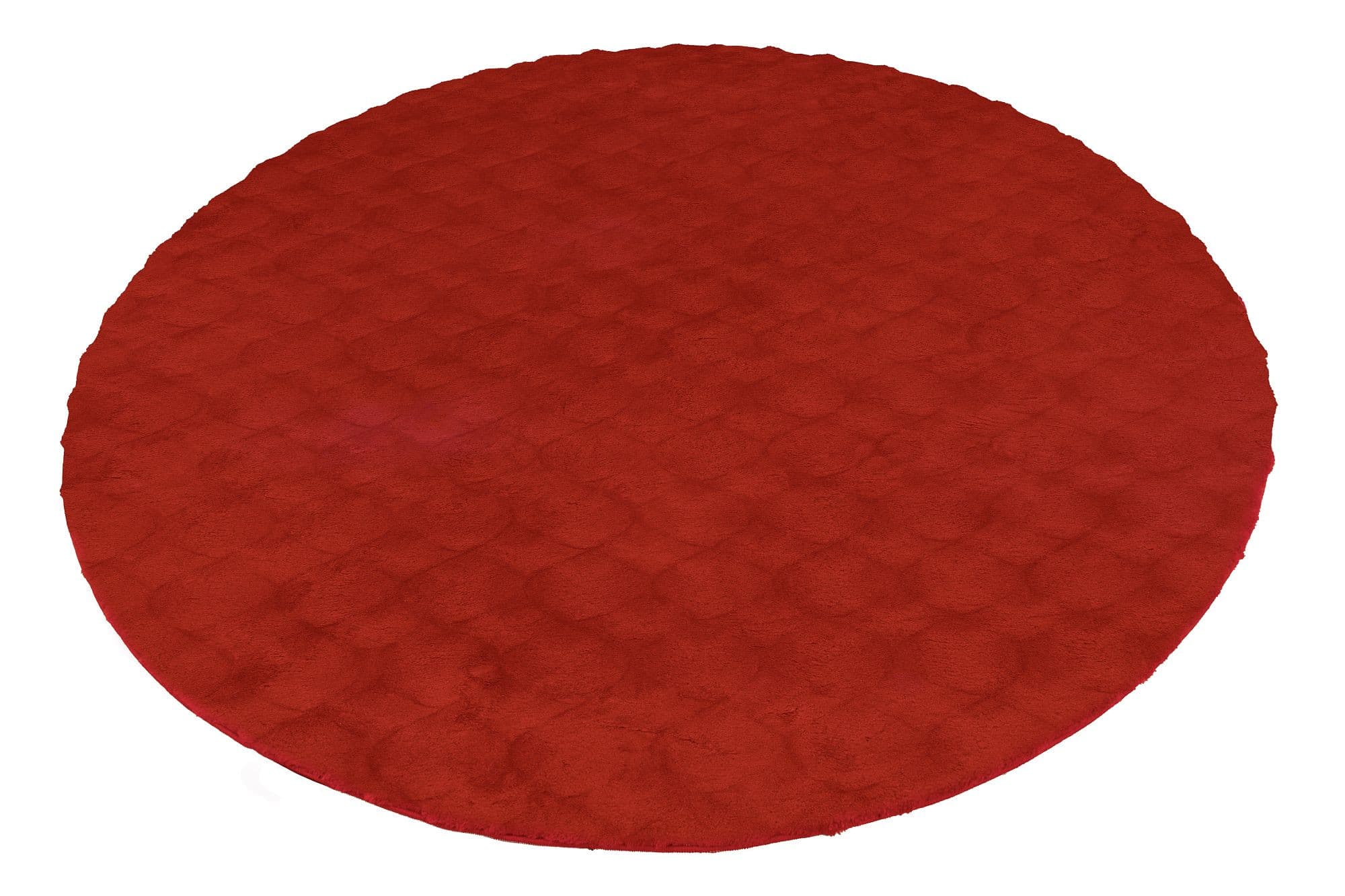 Kusový koberec Diamond Cut 800 Red kruh 2