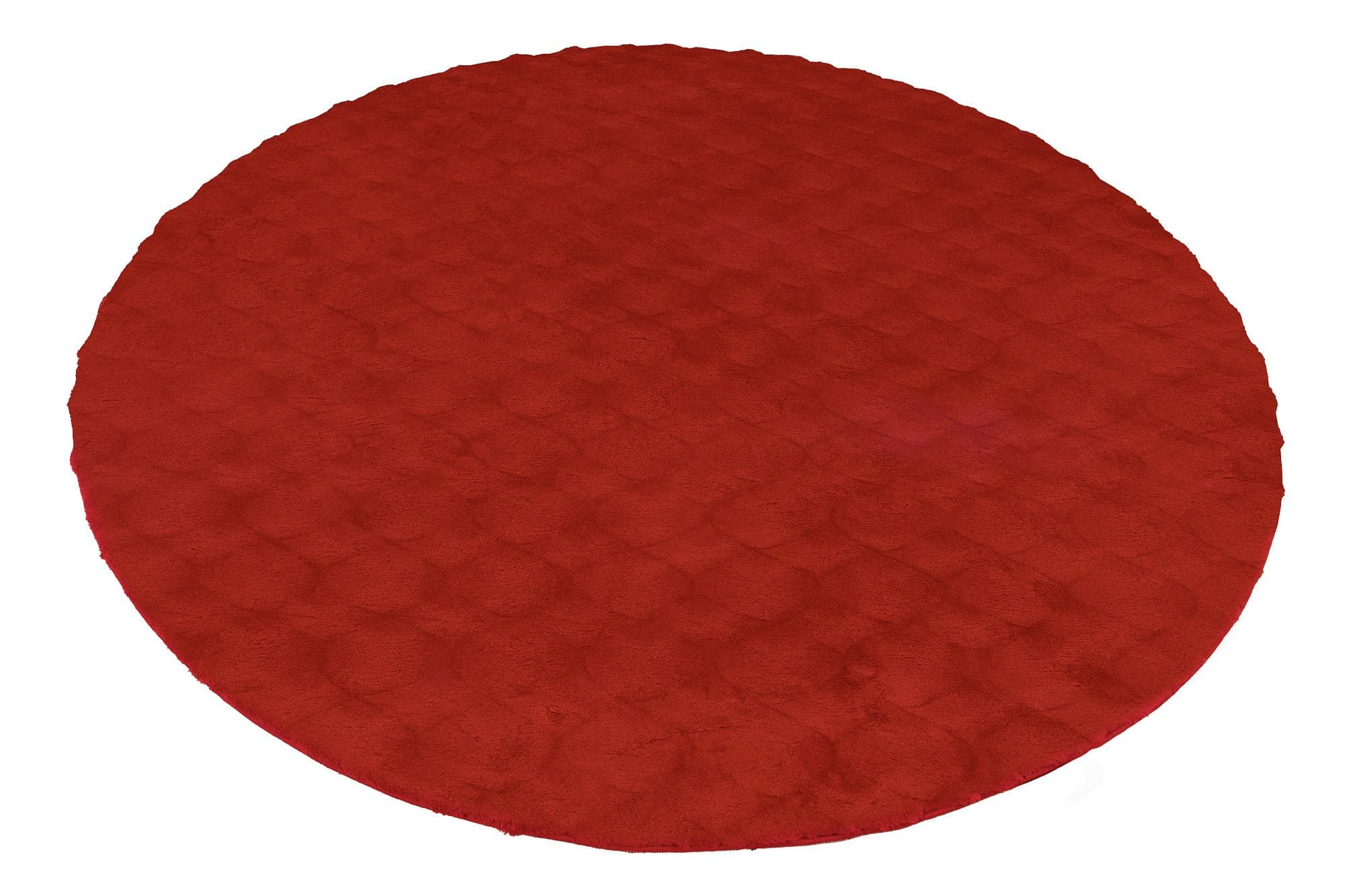 Kusový koberec Diamond Cut 800 Red kruh 5