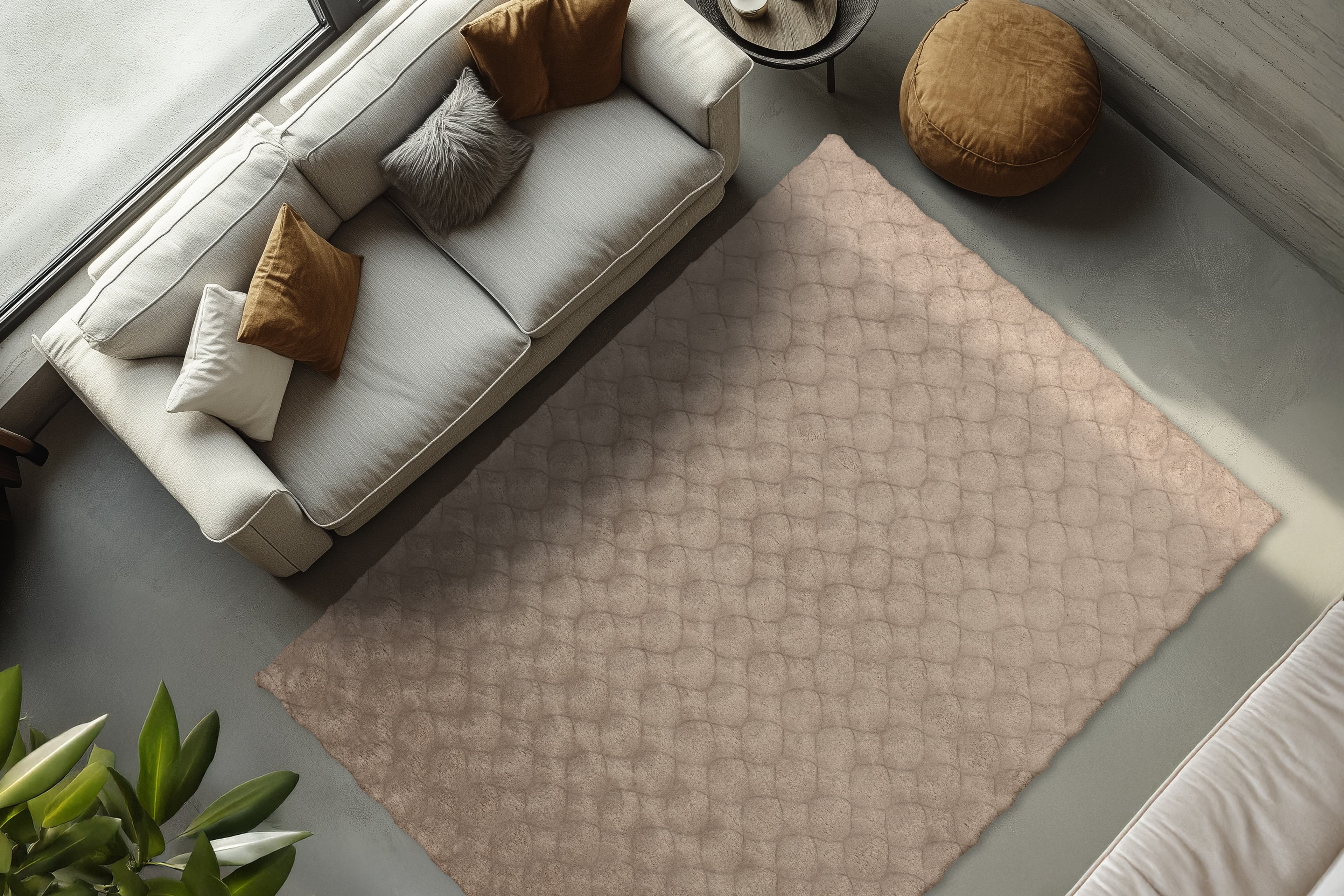 Kusový koberec Diamond Cut 800 Taupe 4