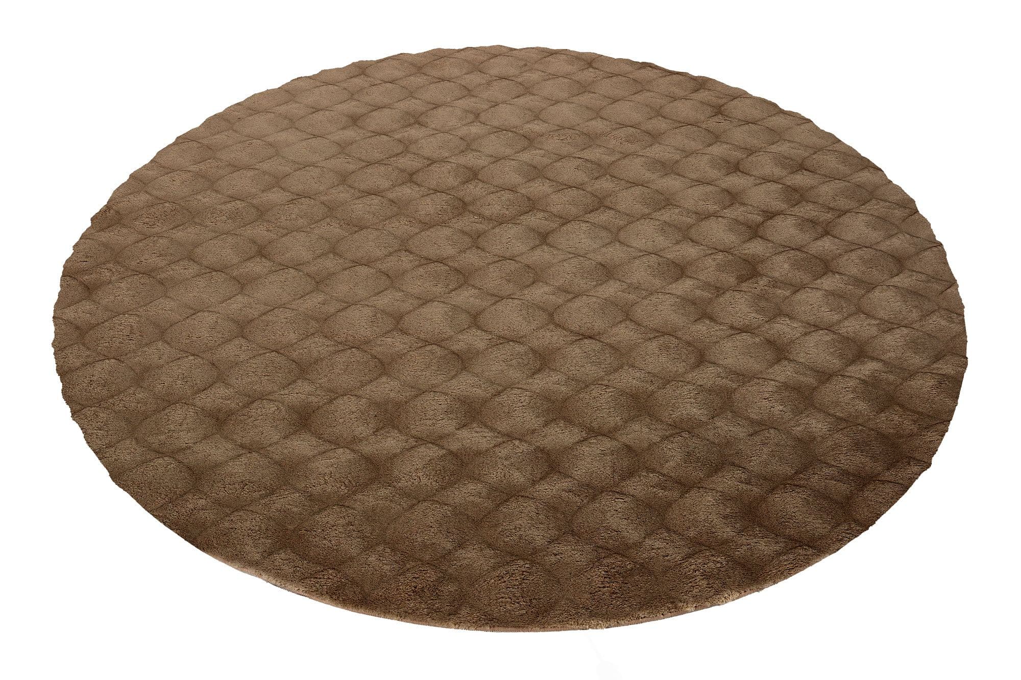 Kusový koberec Diamond Cut 800 Taupe kruh 6