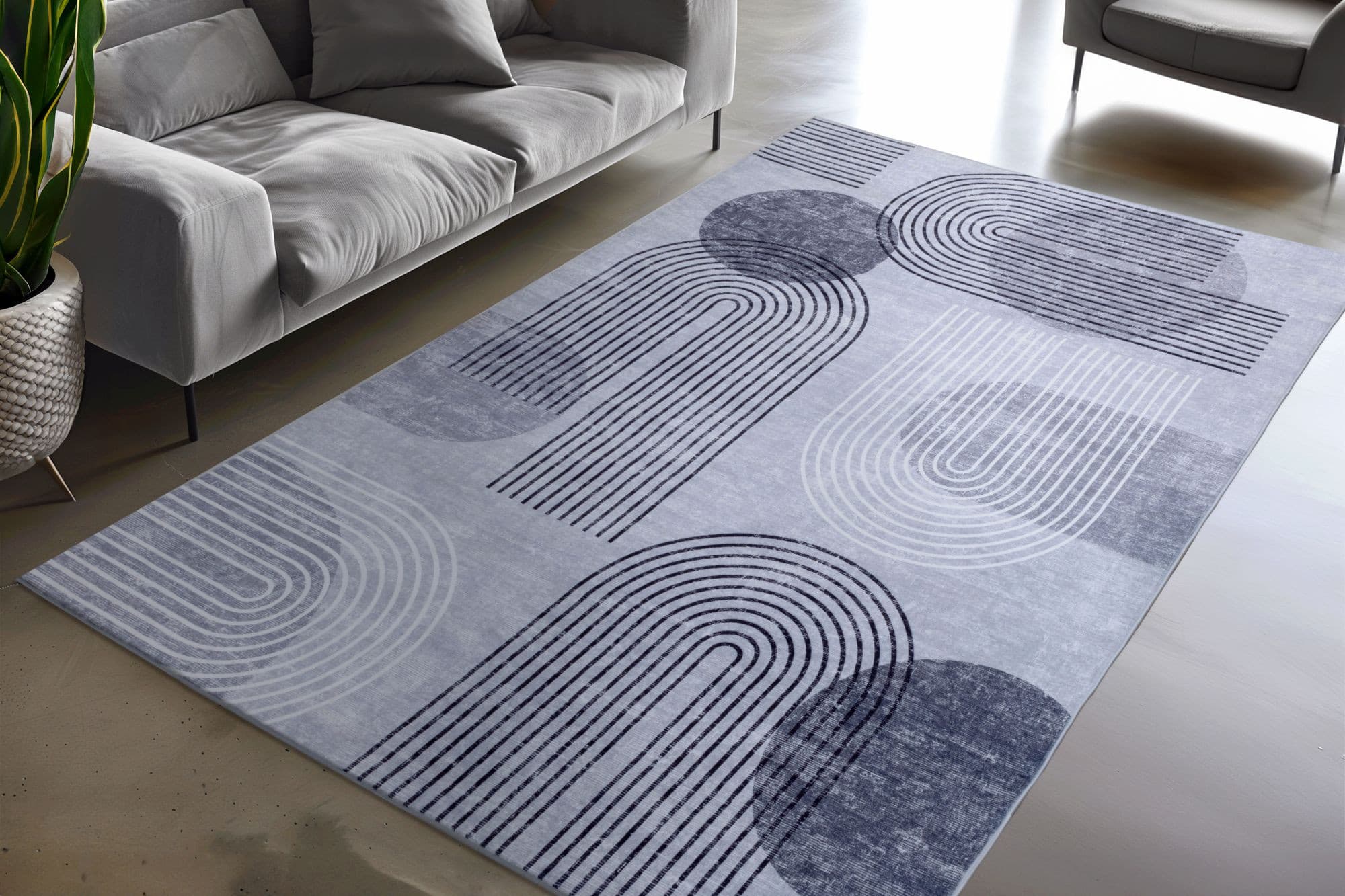 Kusový koberec Avantgarde 101 Grey 3