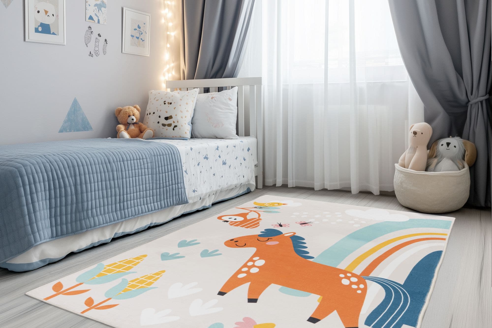 Dětský kusový koberec Magic Kids ML 107 Prho 4