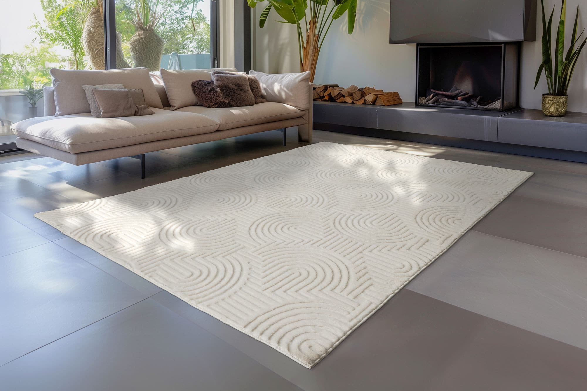 Kusový koberec Zen Sei 200 Cream 3