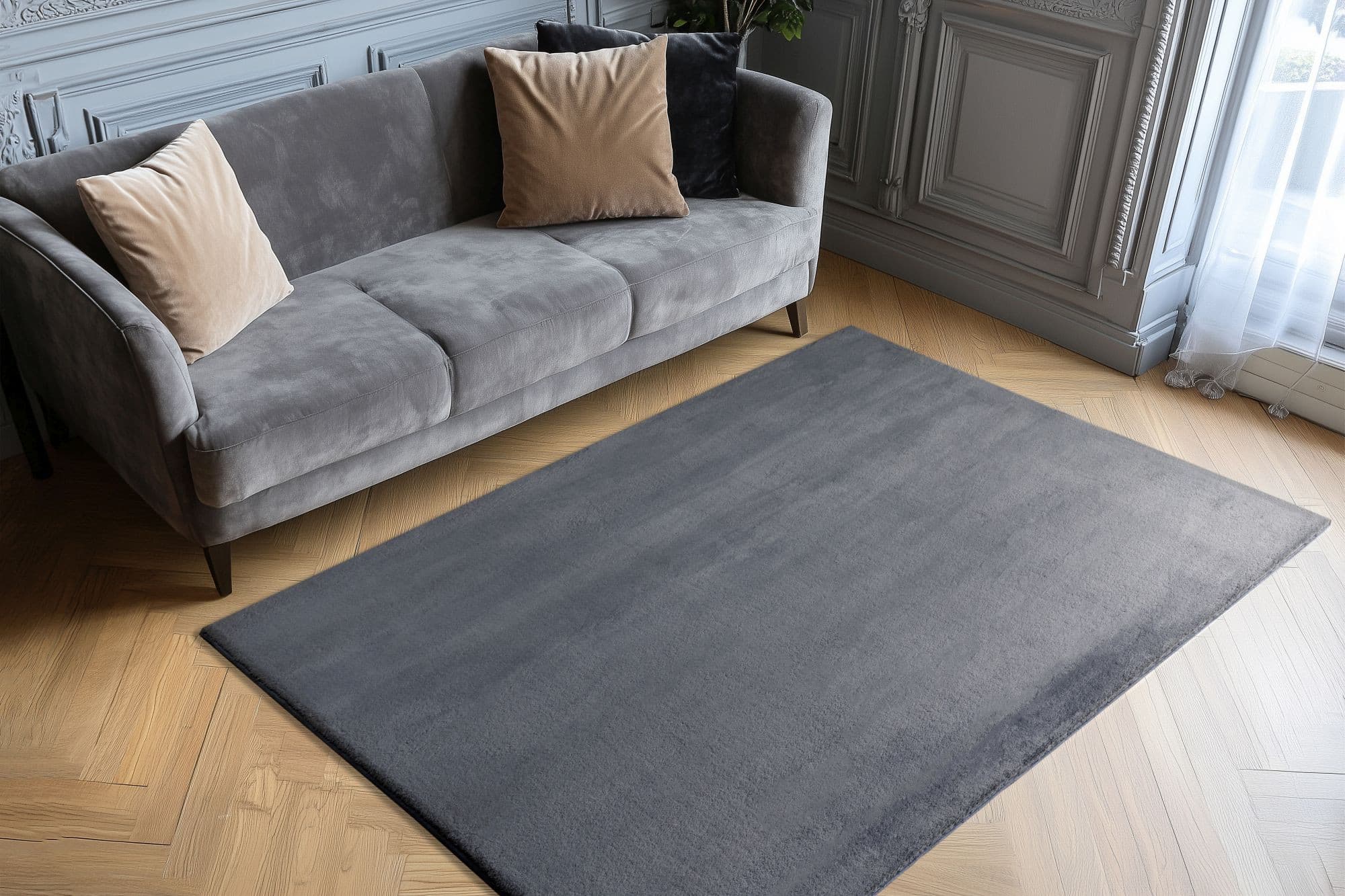 Kusový koberec Infinity 200 Grey 3