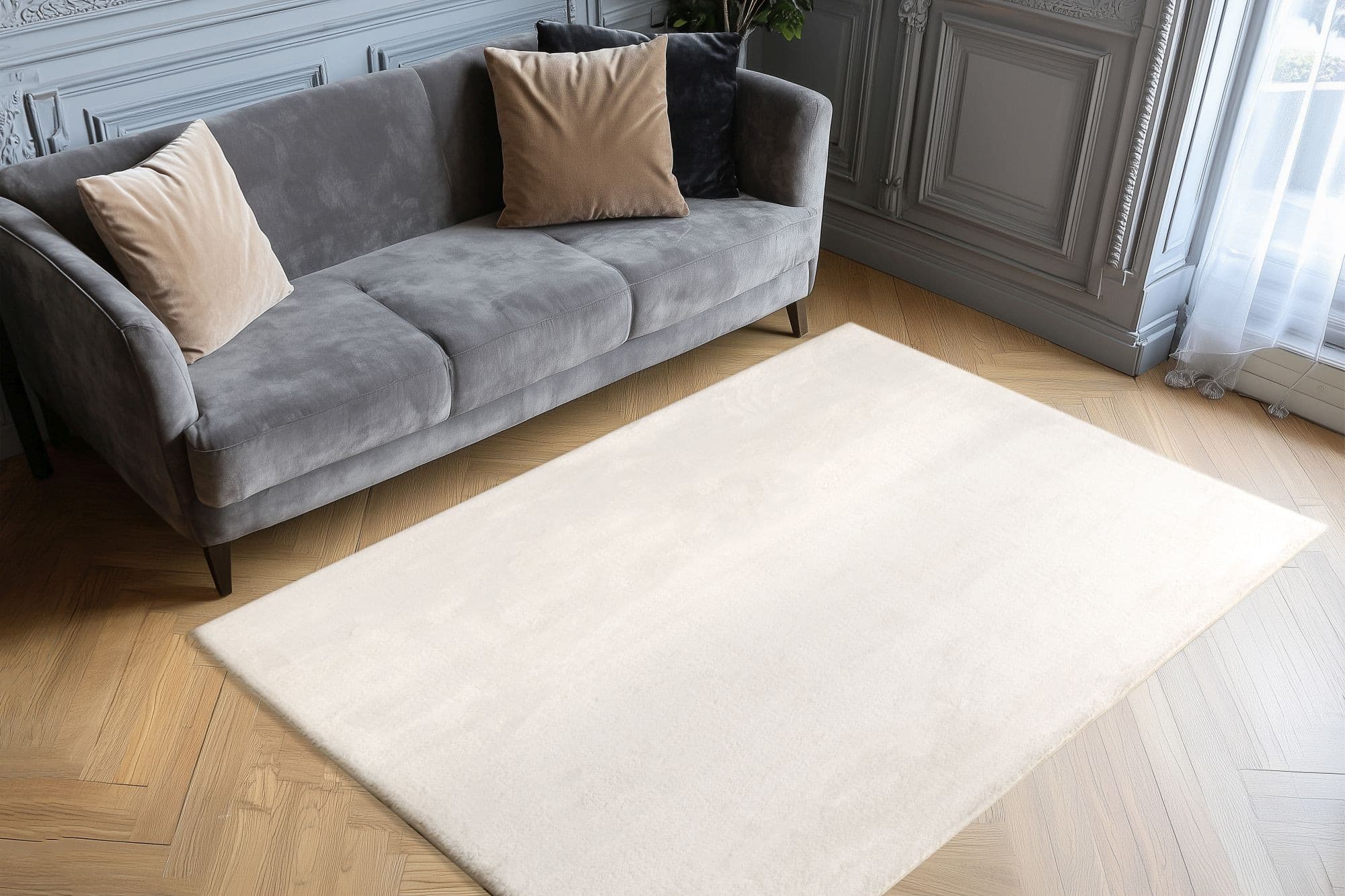Kusový koberec Infinity 200 White 3