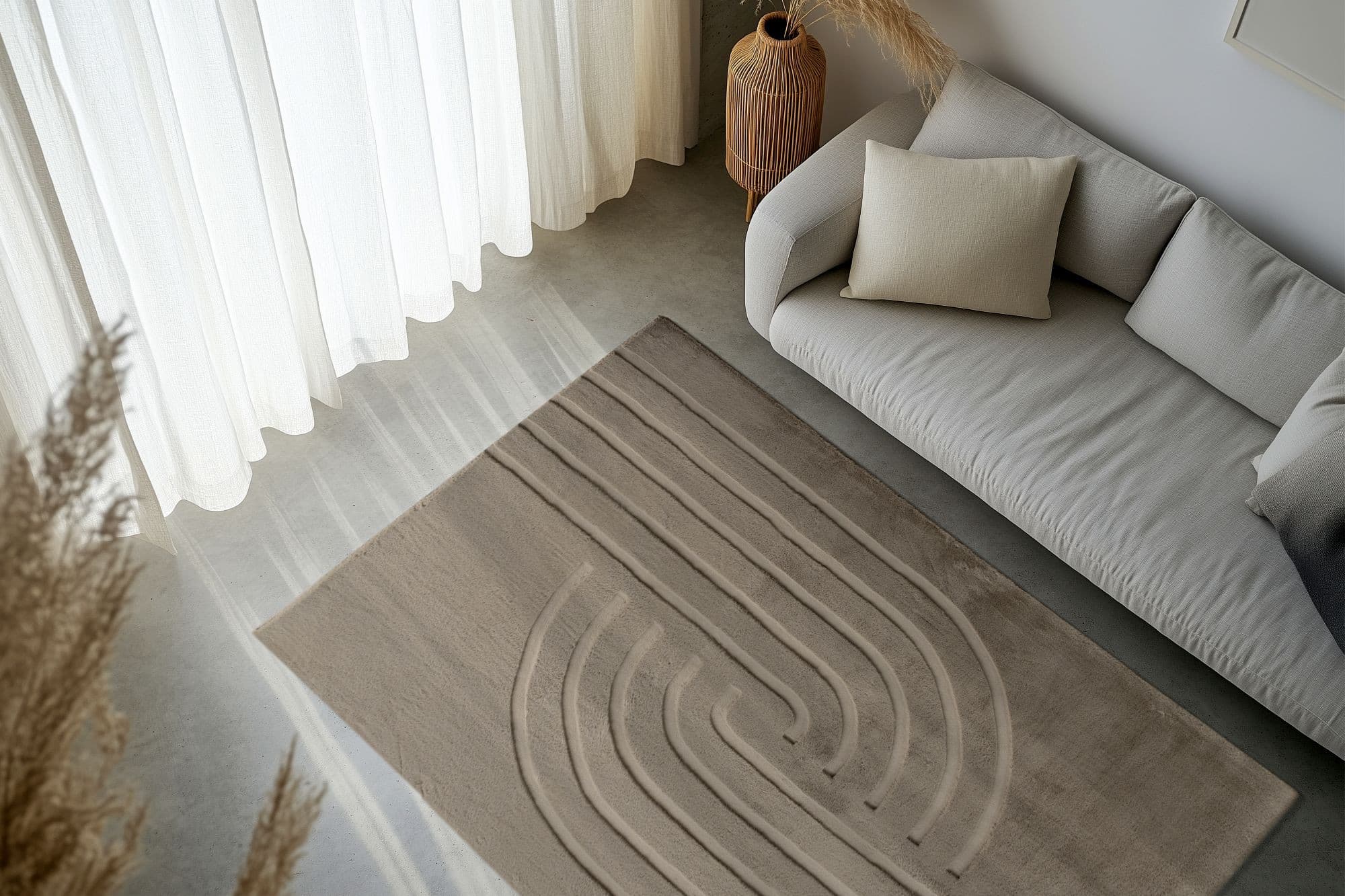 Kusový koberec Zen Deluxe 700 Taupe 4
