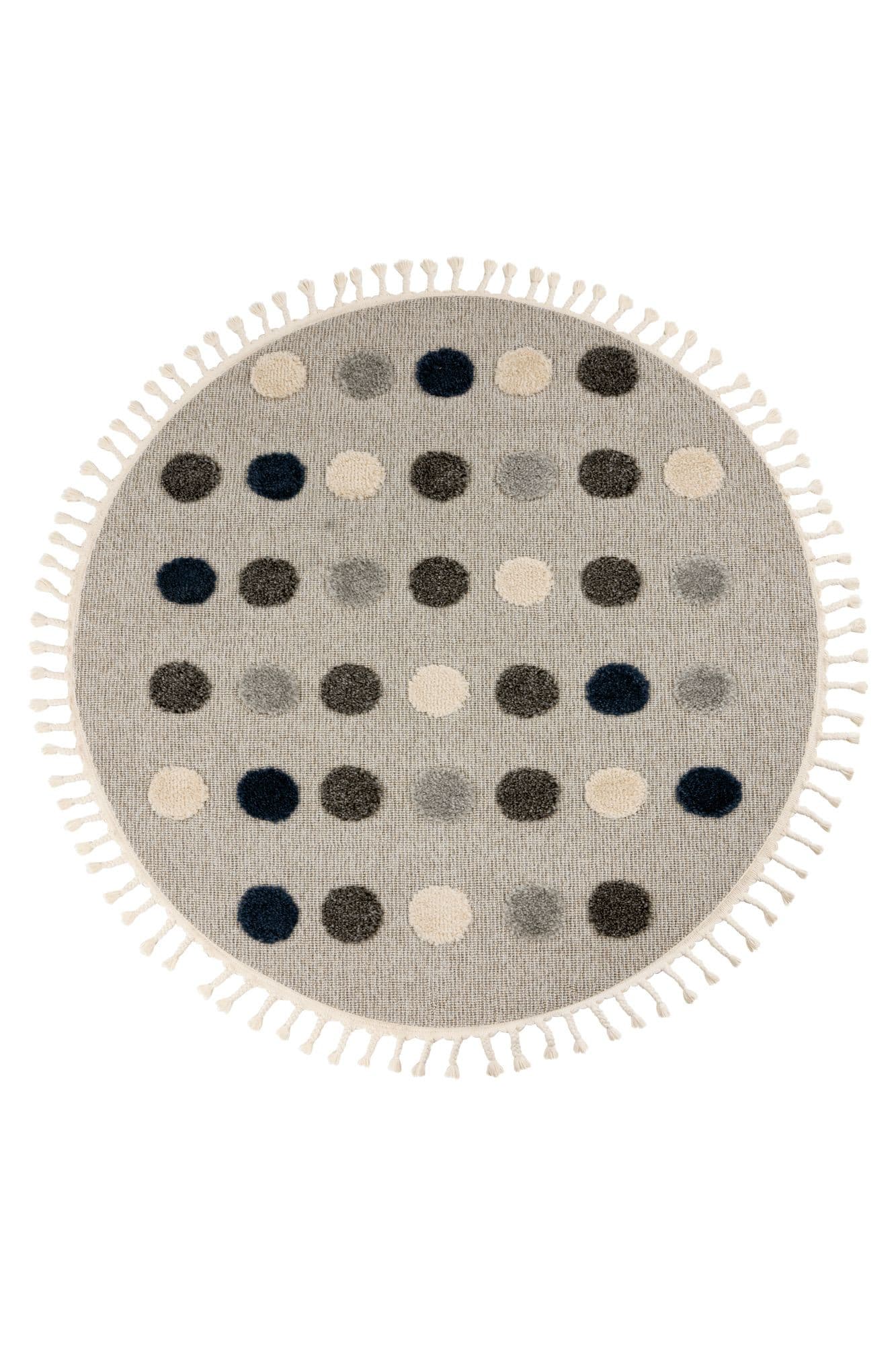 Dětský kusový koberec My Fano 394 Dots kruh
