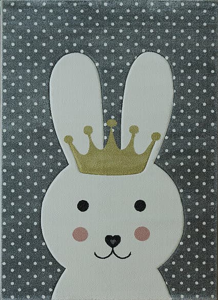 Dětský kusový koberec Smart Kids 22414 Grey