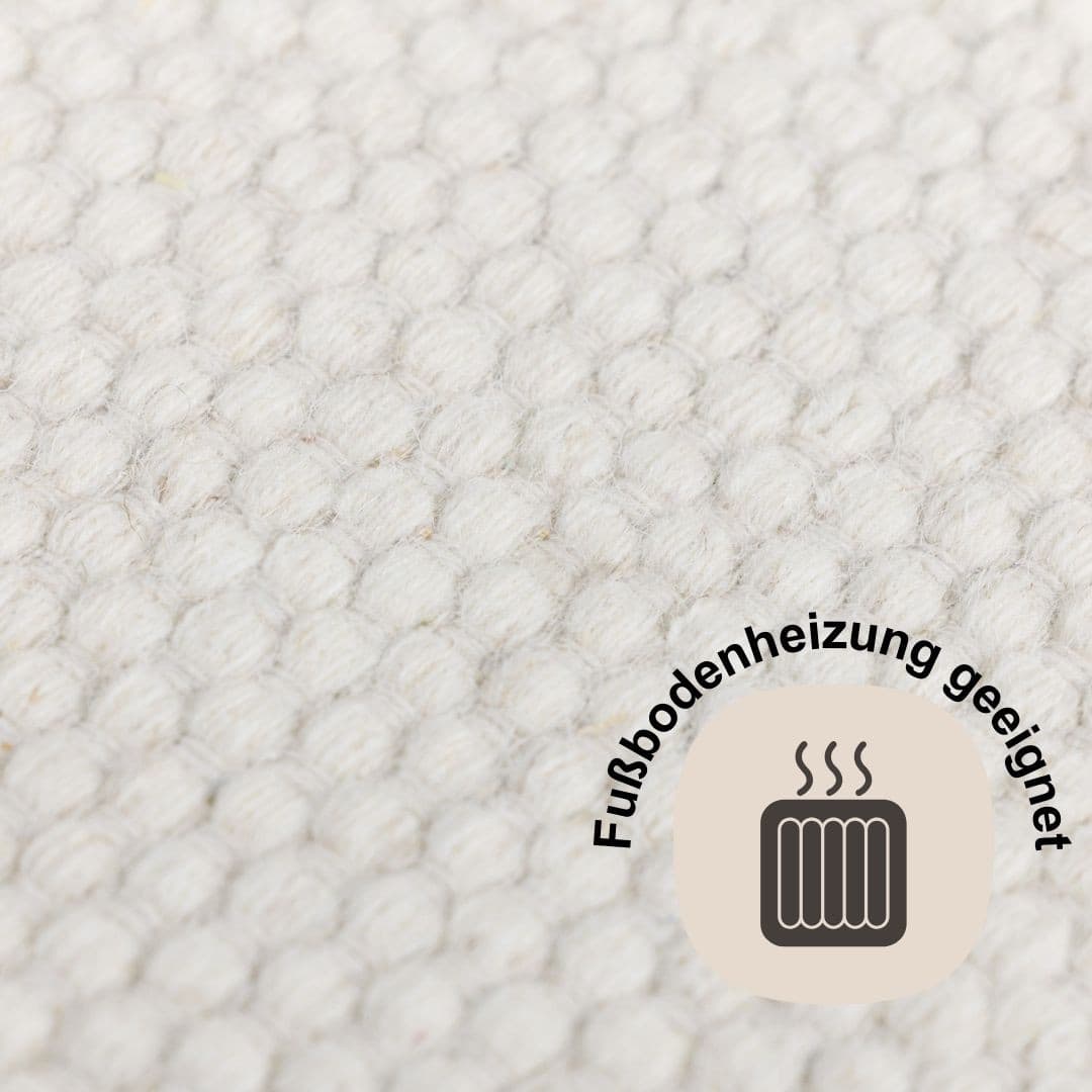 Kusový koberec Wooly Dreamscape naturweiß kruh 6