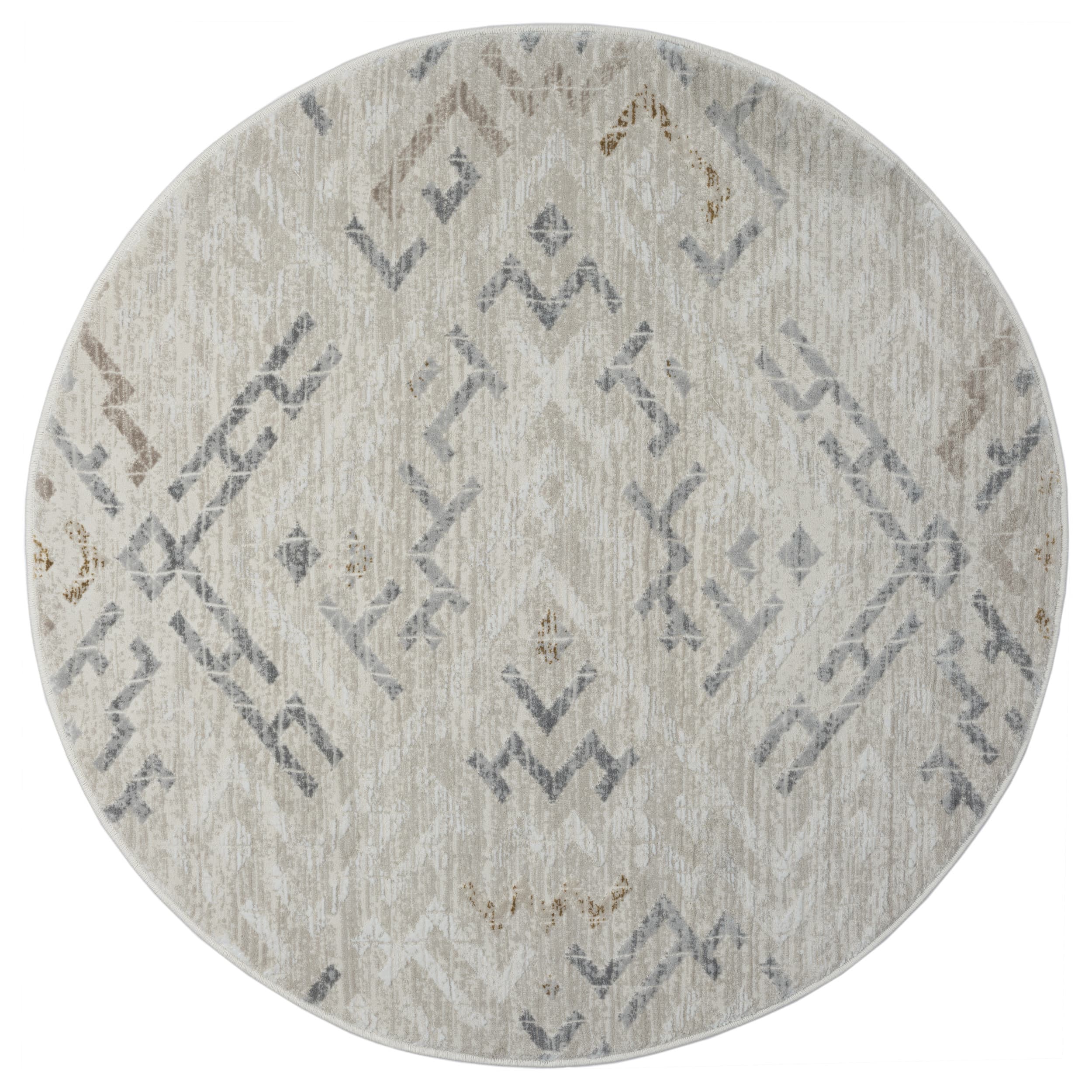 Kusový koberec My Type CA60006 creme kruh