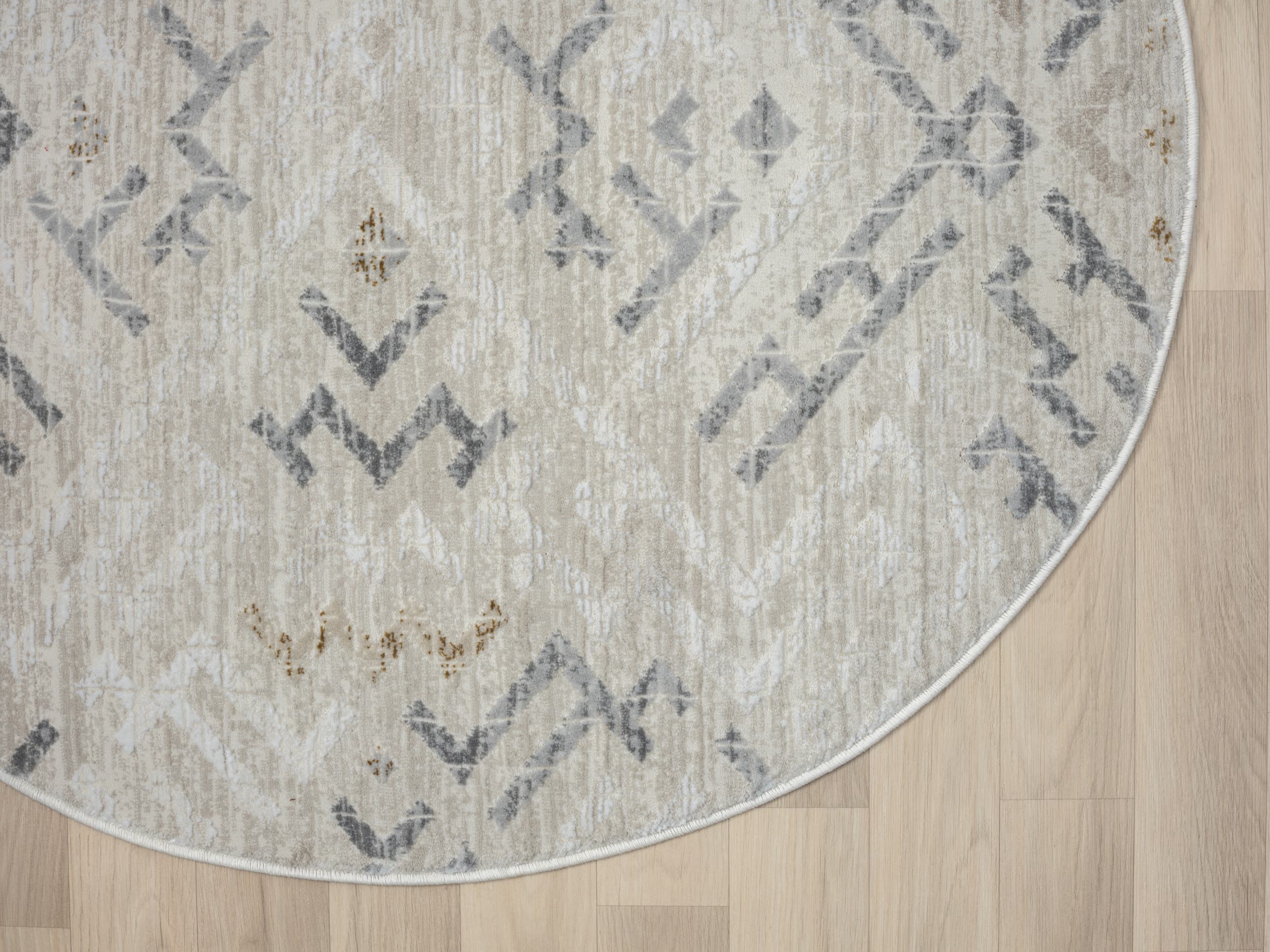 Kusový koberec My Type CA60006 creme kruh 6