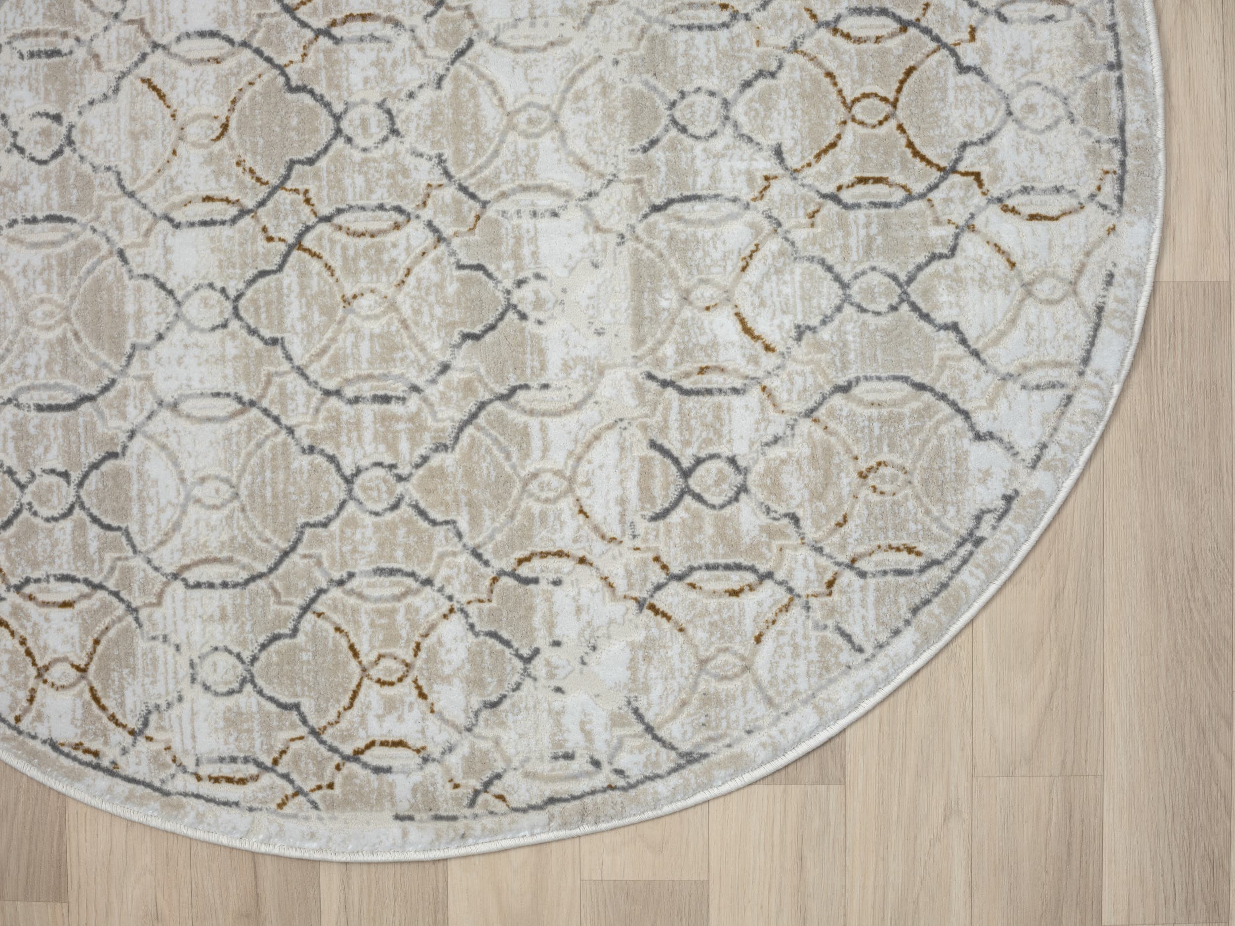 Kusový koberec My Floor CA60034 creme kruh 6