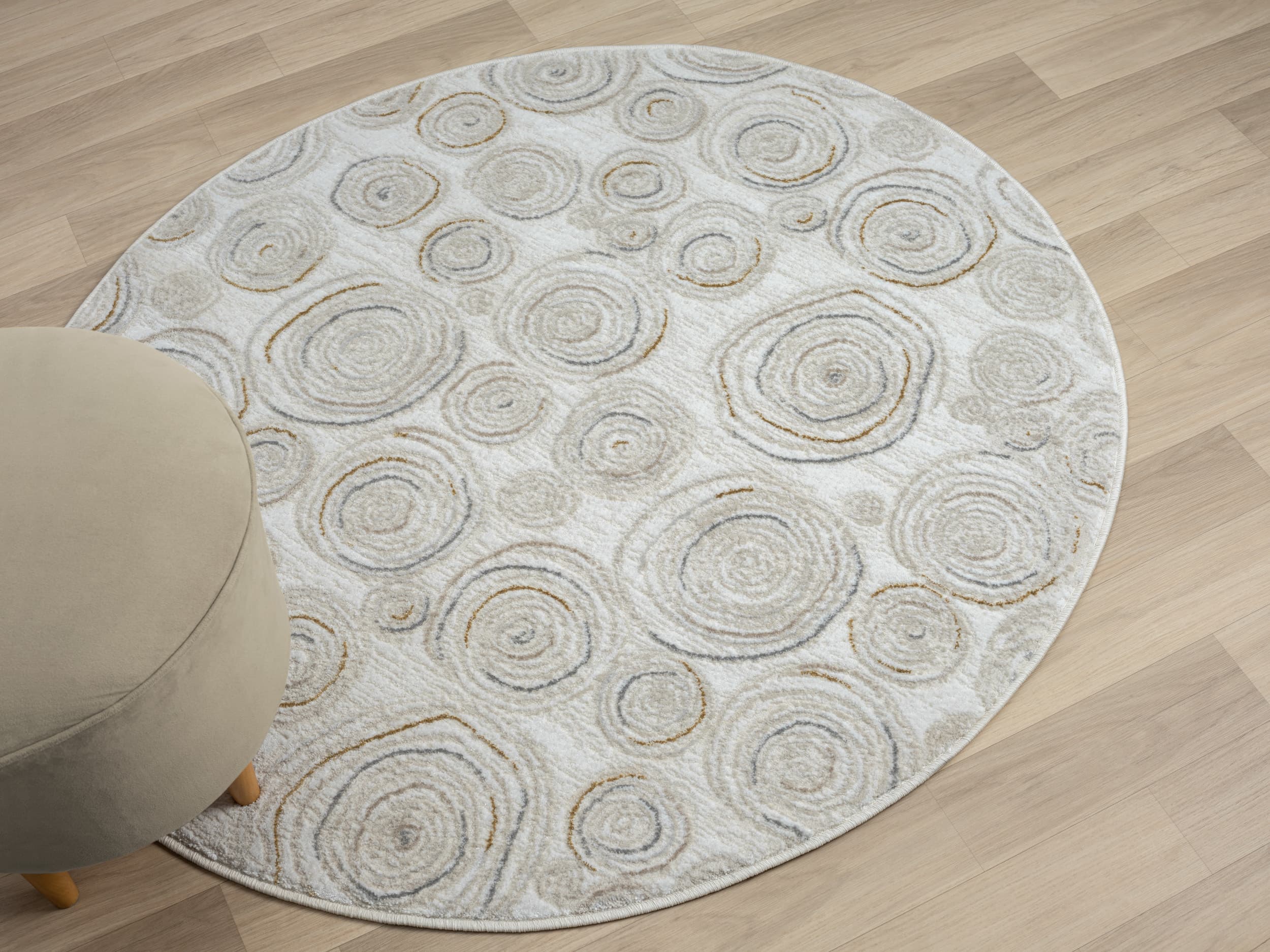 Kusový koberec My Style CA60050 creme kruh 3