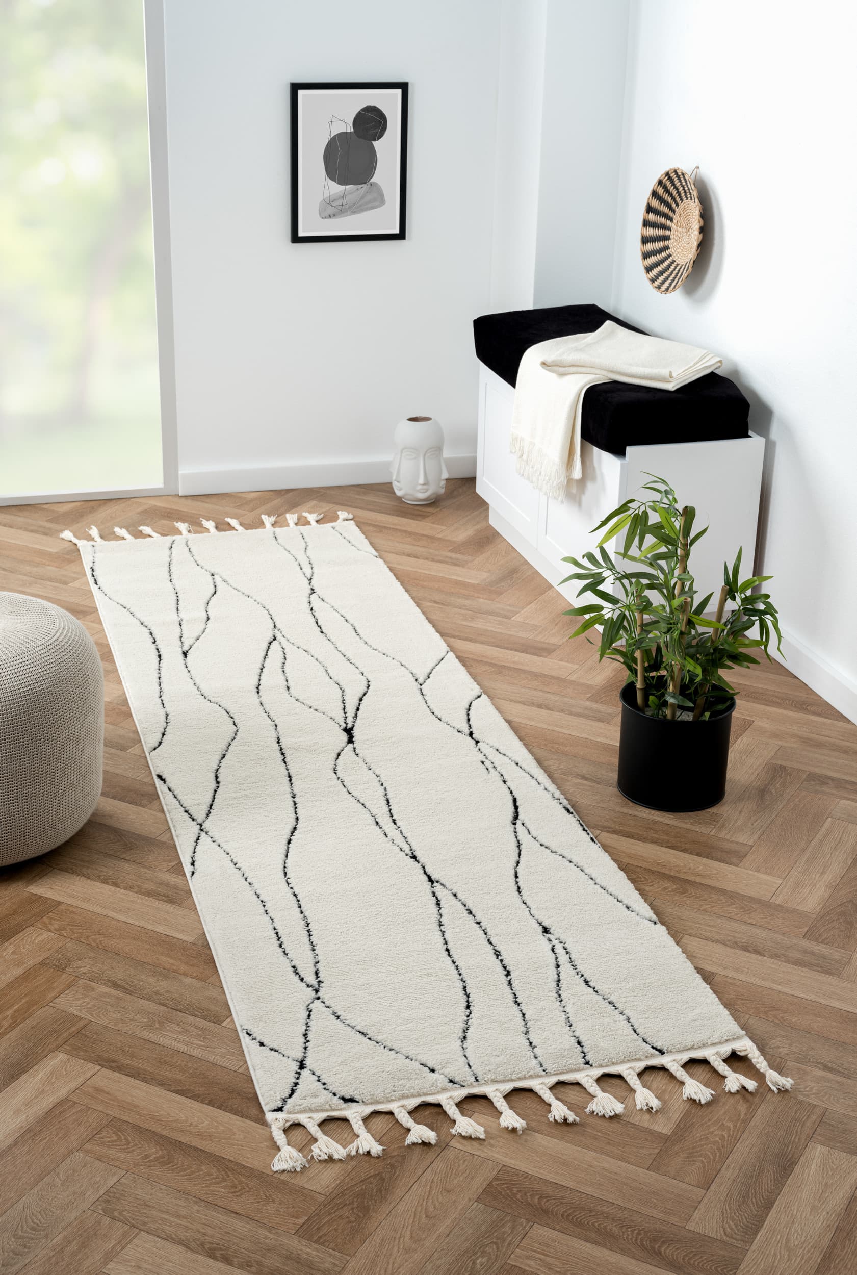 Běhoun Moroccan Serenity CA40082 weiß 2