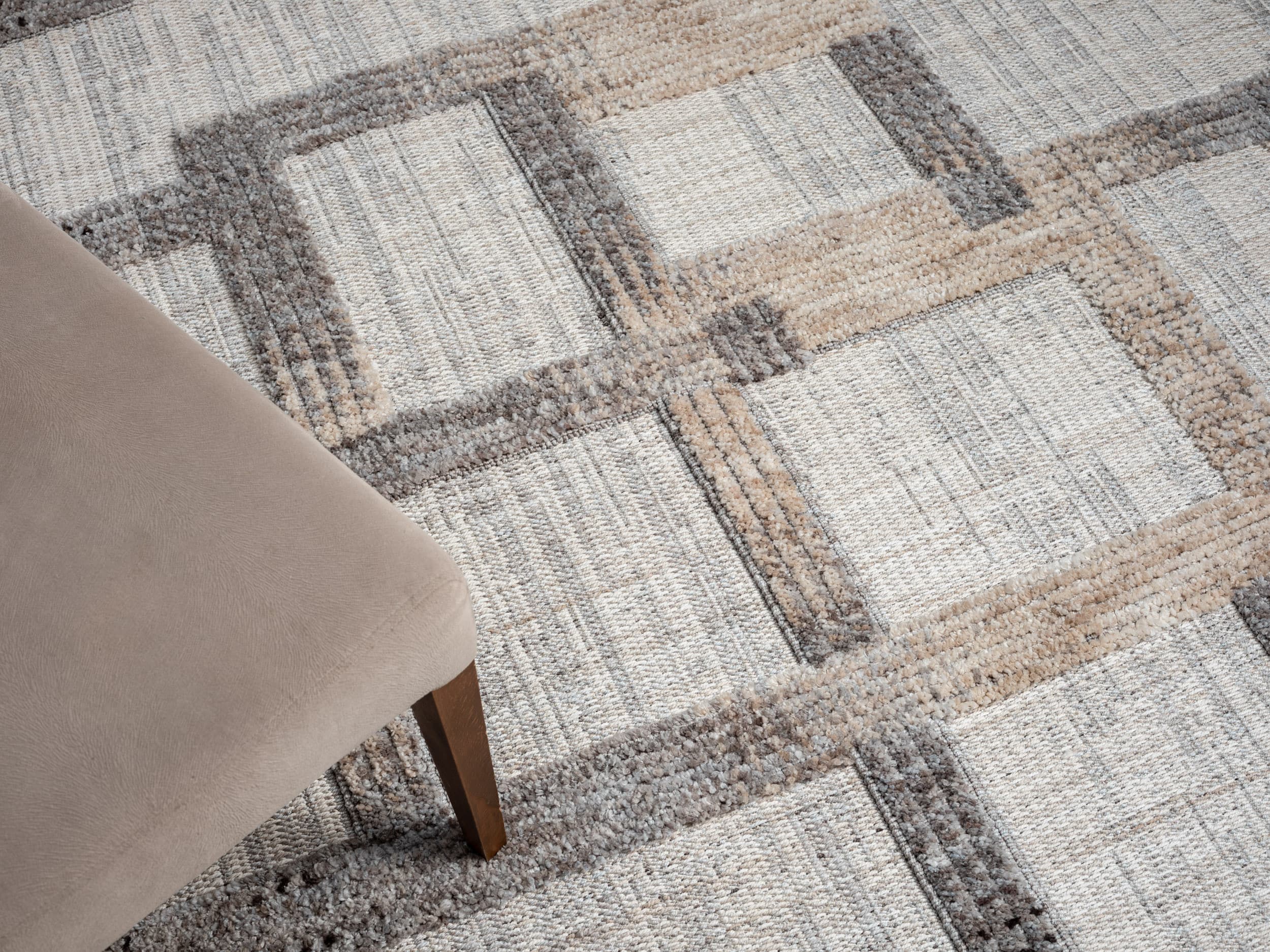 Kusový koberec Balania beige 3