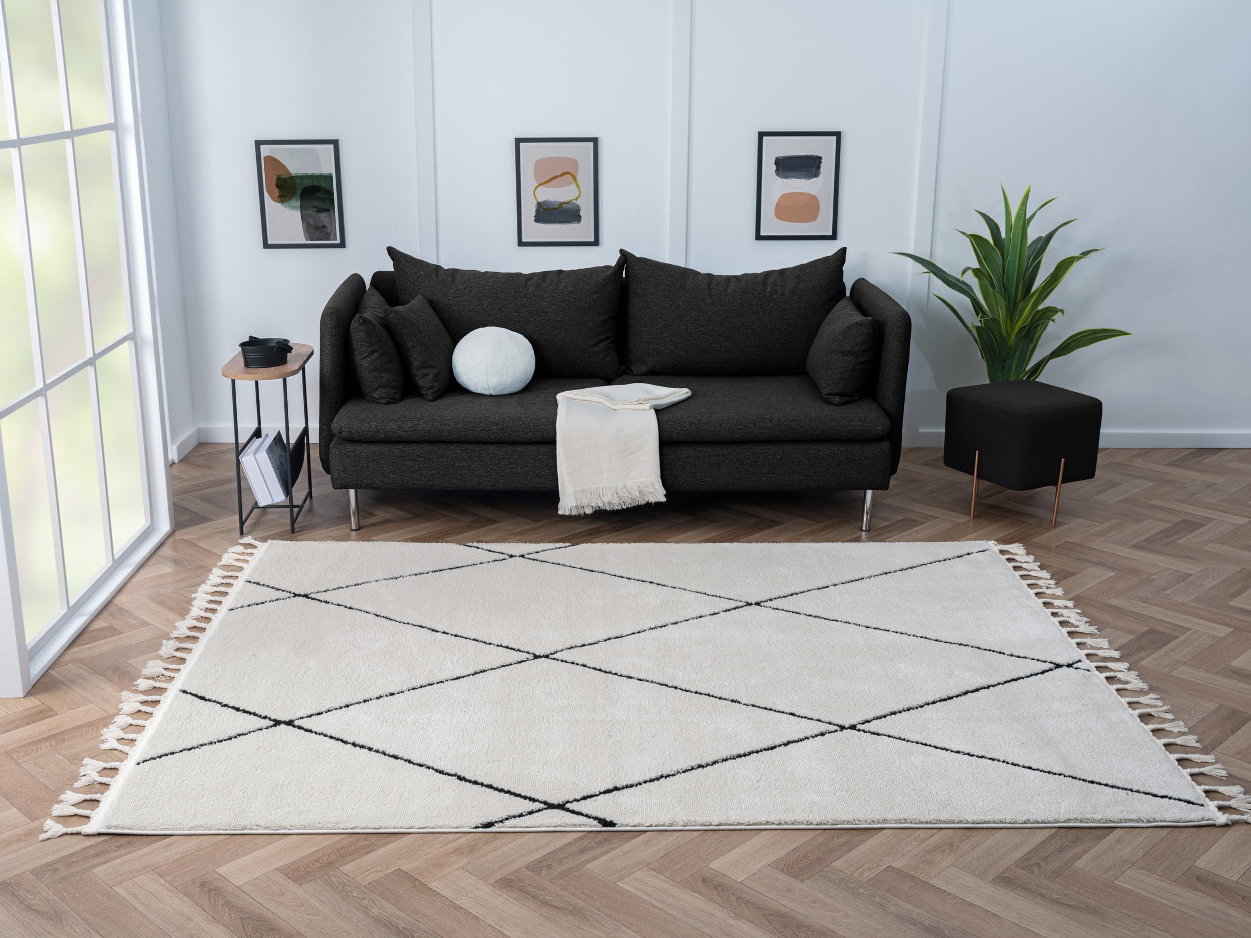 Kusový koberec Moroccan Charm weiß 8