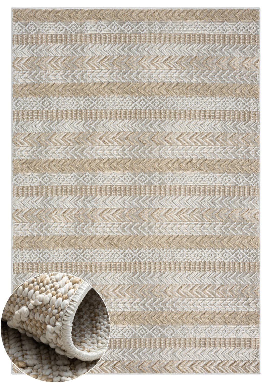 Kusový koberec Oasis beige – na ven i na doma