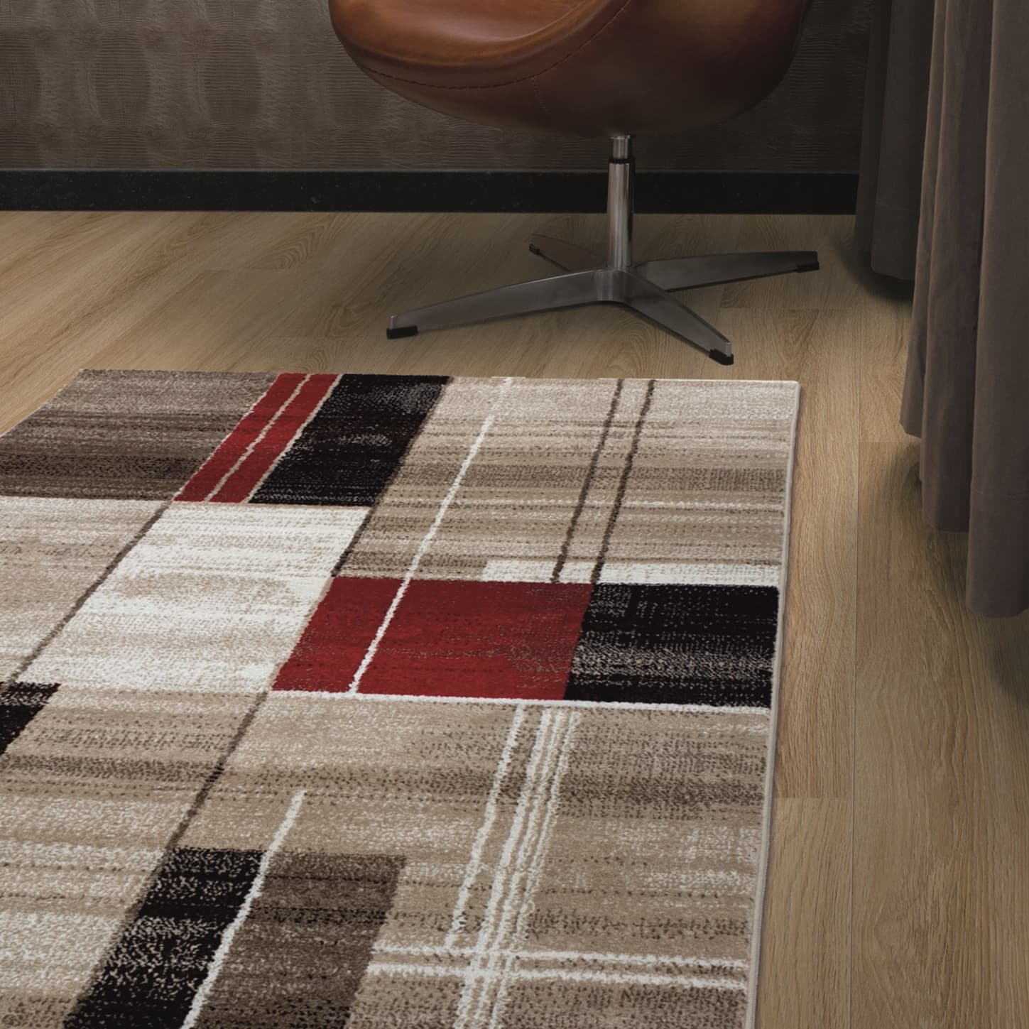 Kusový koberec Florentina 613-64 beige/red 2
