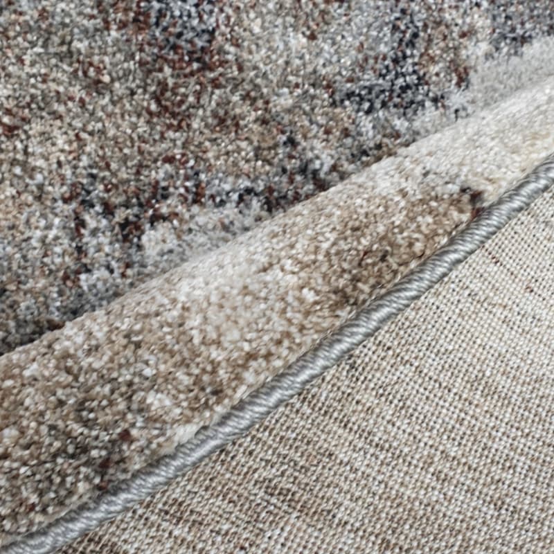 Kusový koberec Universe 841-86 grey/beige kruh 6