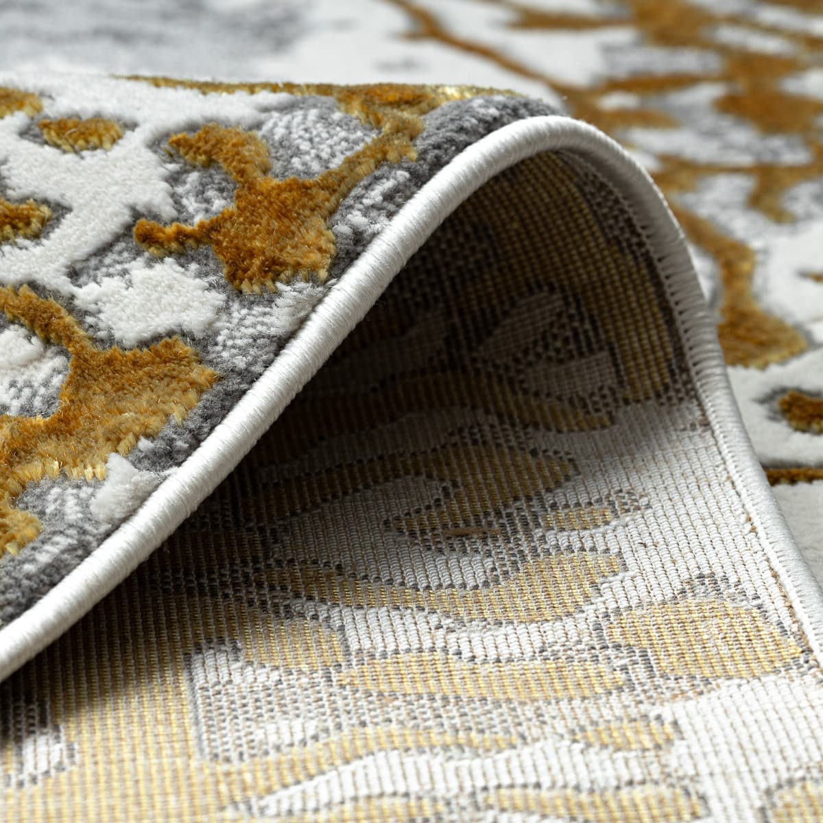 Kusový koberec Allure 1961 gold/white 6