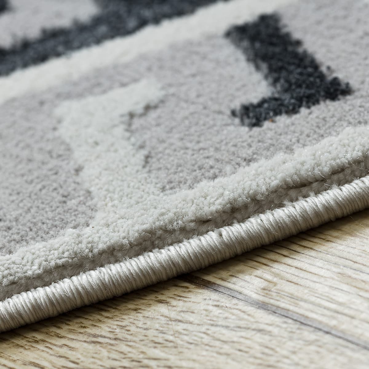 Kusový koberec Allure 1960 white/grey kruh 9