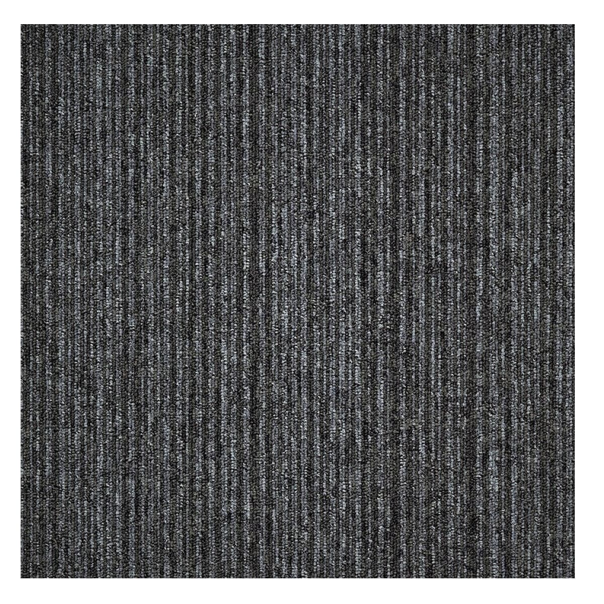 Kobercový čtverec Coral Lines 60345-50 šedo-černý