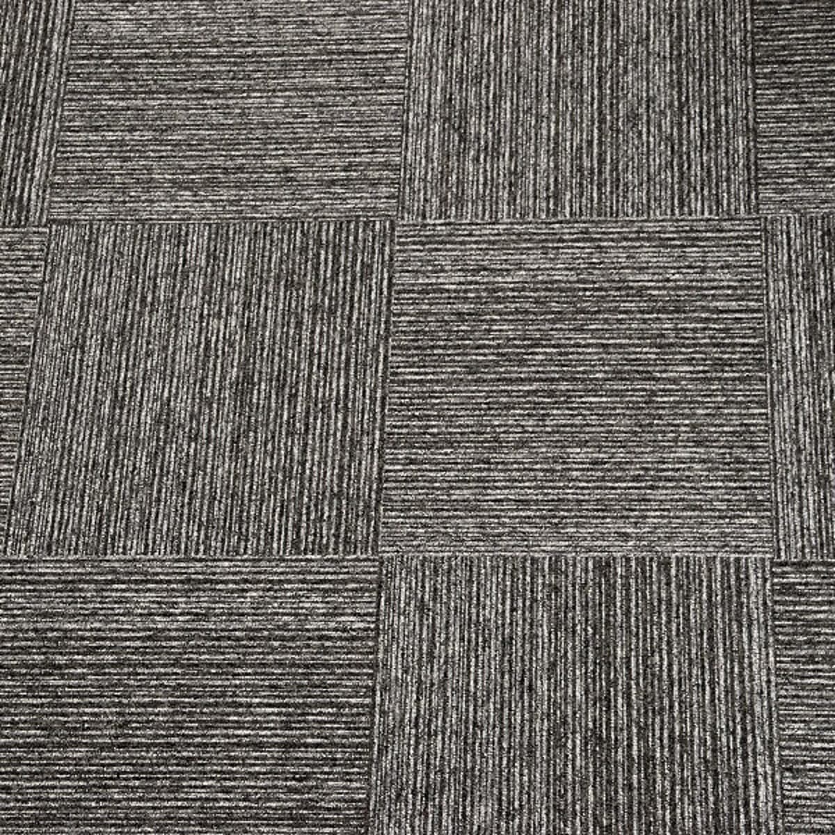 Kobercový čtverec Coral Lines 60345-50 šedo-černý 4
