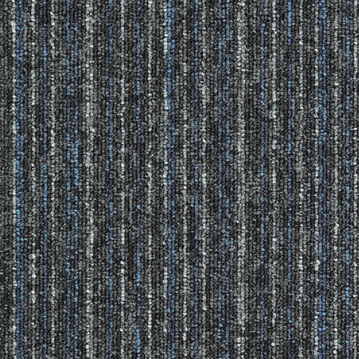 Kobercový čtverec Sonar Lines 4578 černomodrý 3