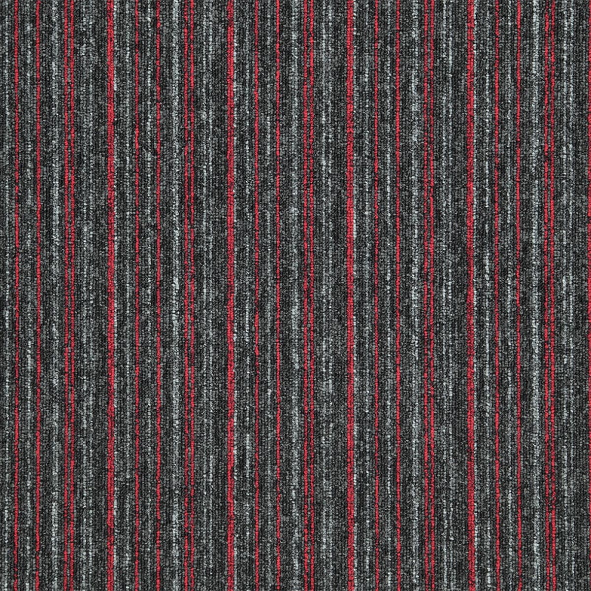 Kobercový čtverec Sonar Lines 4520 červenočerný 8