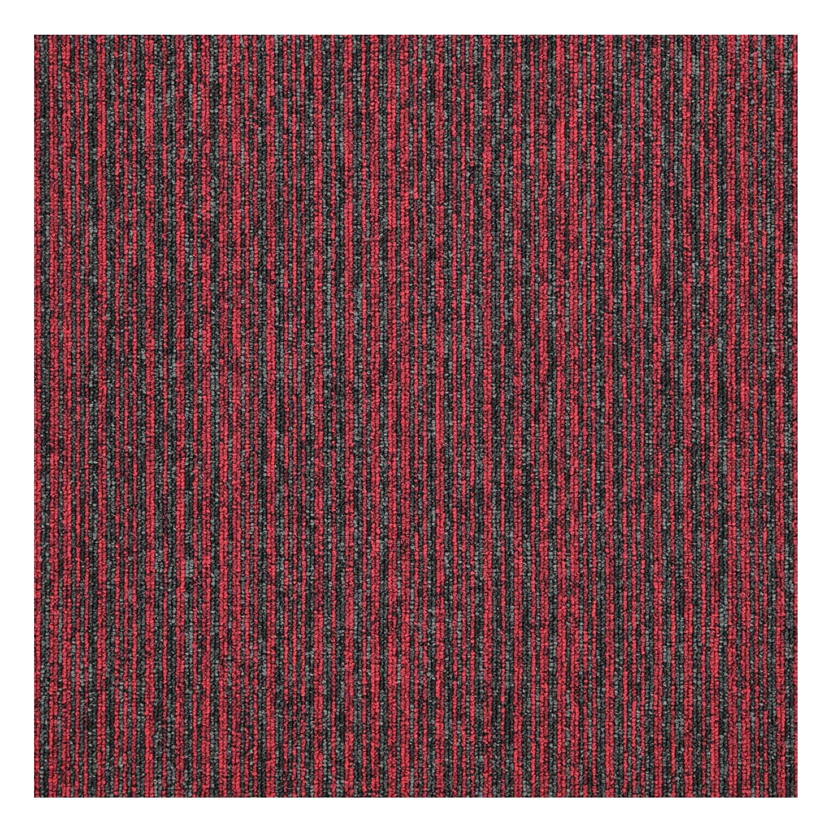 Kobercový čtverec Sonar Lines 4120 červený