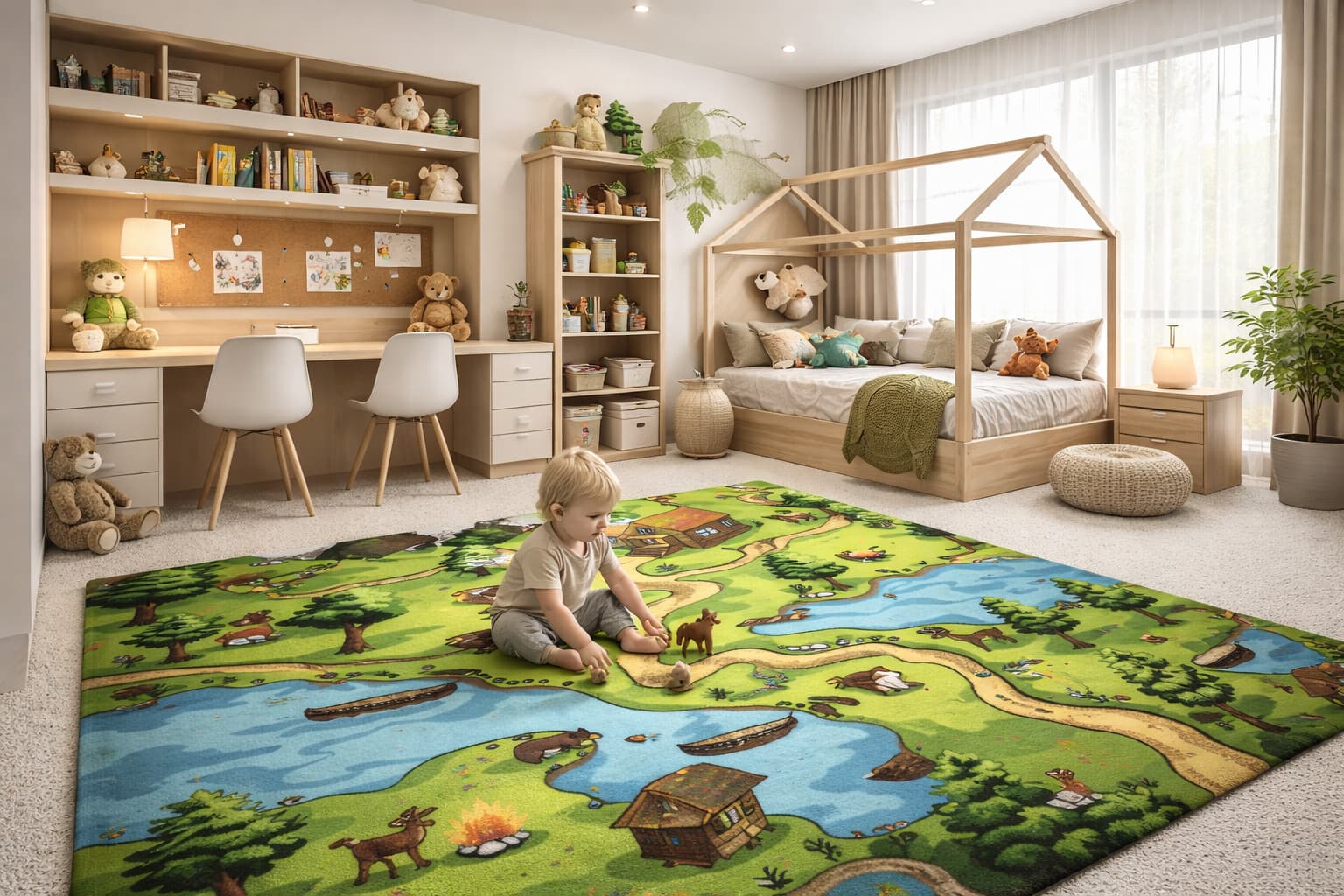 Dětský kusový koberec Aljaška 5229 2