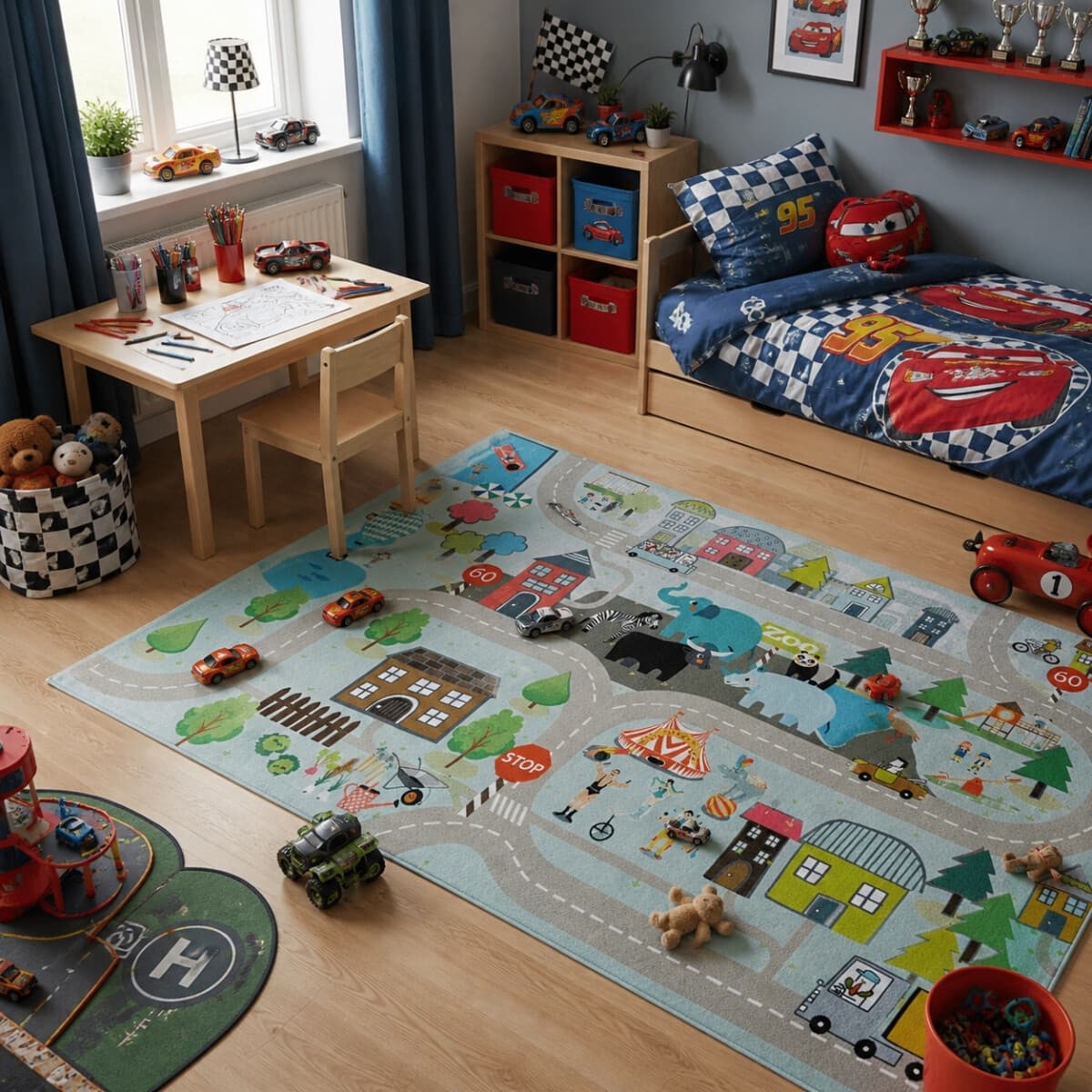 Dětský kusový koberec Torino kids 231 Street 2